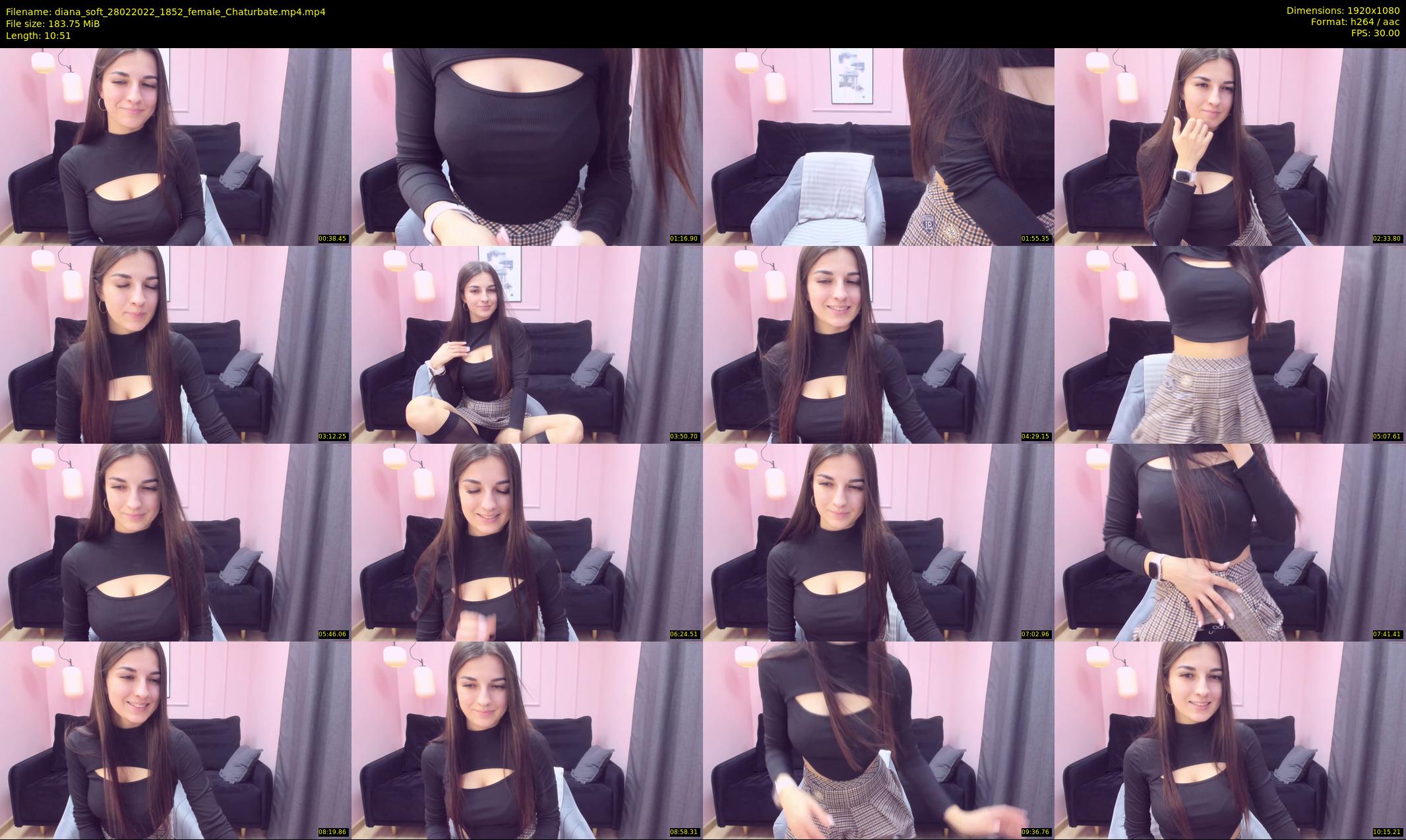 diana_soft — 11 minute Chaturbate female cam show recording, 1080p, Feb 28, 2022