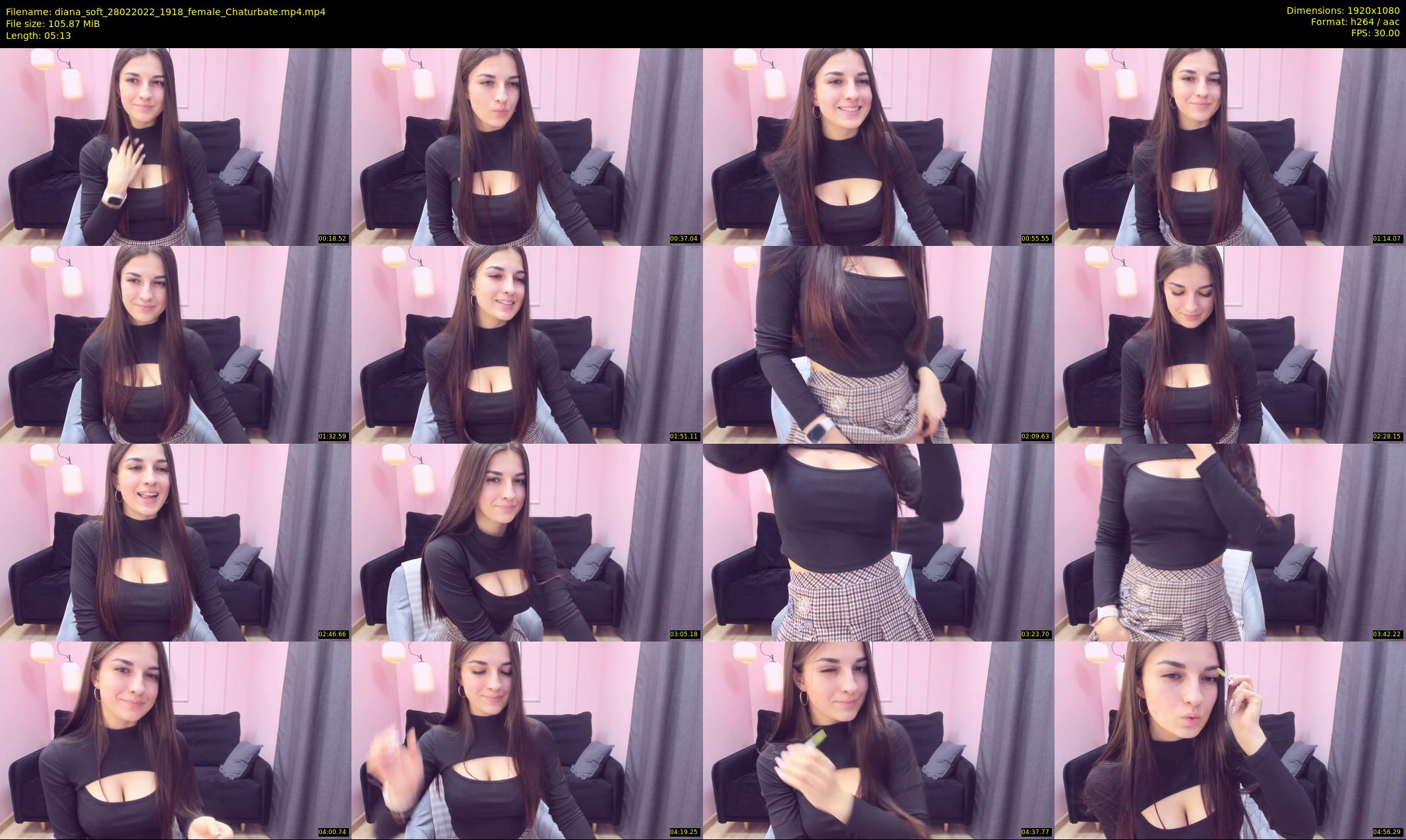 diana_soft — 6 minute Chaturbate female cam show recording, 1080p, Feb 28, 2022