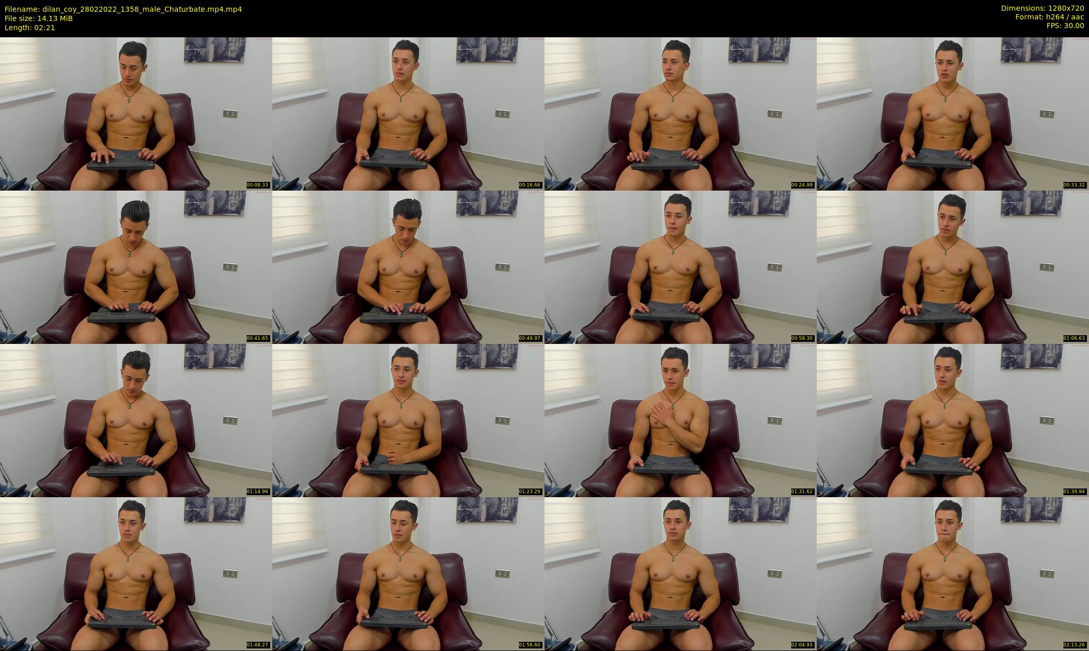 dilan_coy — 3 minute Chaturbate male cam show recording, 720p, Feb 28, 2022