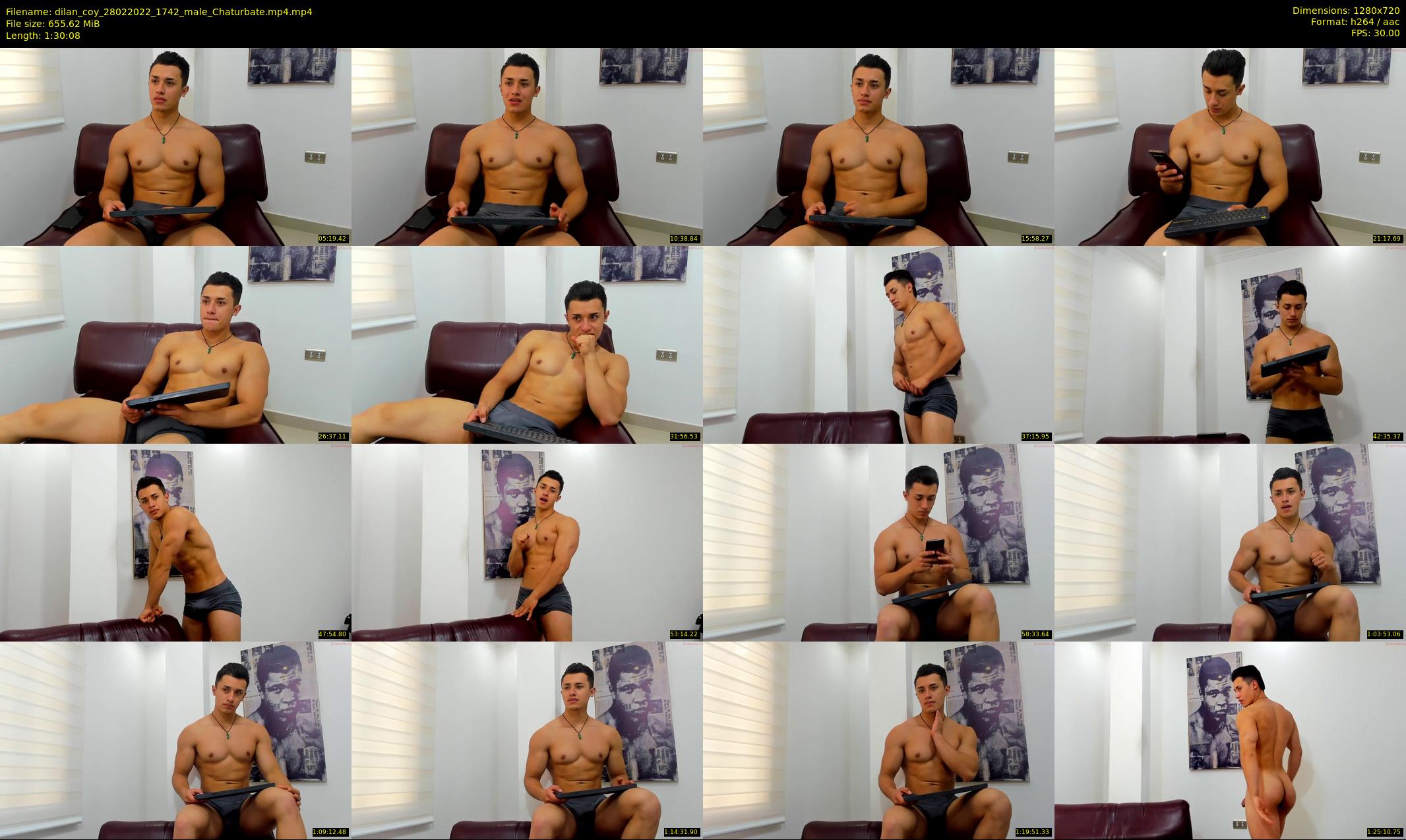 dilan_coy — 91 minute Chaturbate male cam show recording, 720p, Feb 28, 2022