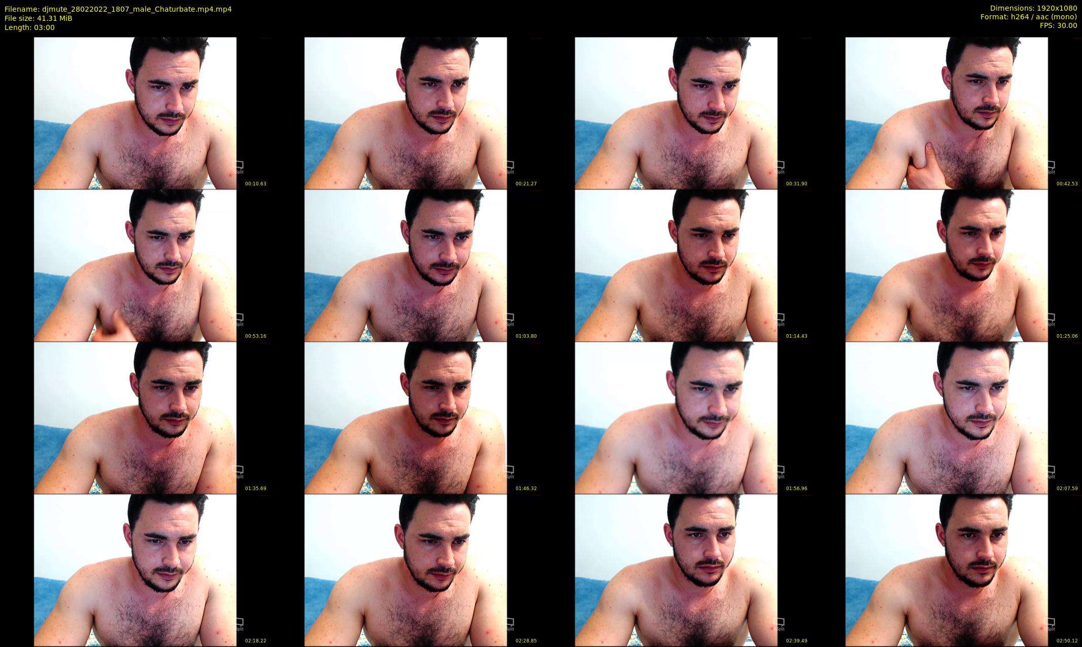 djmute — 3 minute Chaturbate male cam show recording, 1080p, Feb 28, 2022