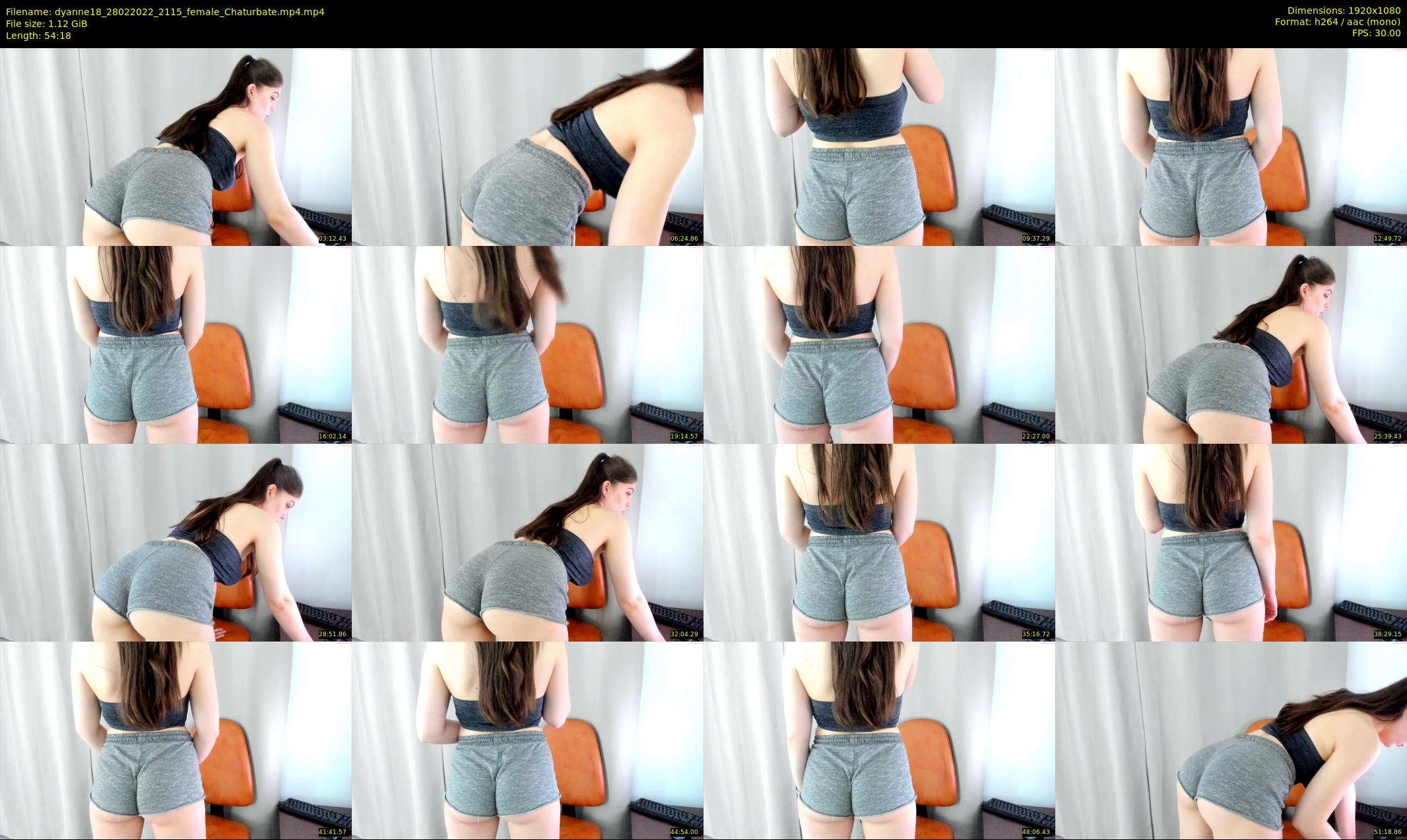dyanne18 — 55 minute Chaturbate female cam show recording, 1080p, Feb 28, 2022