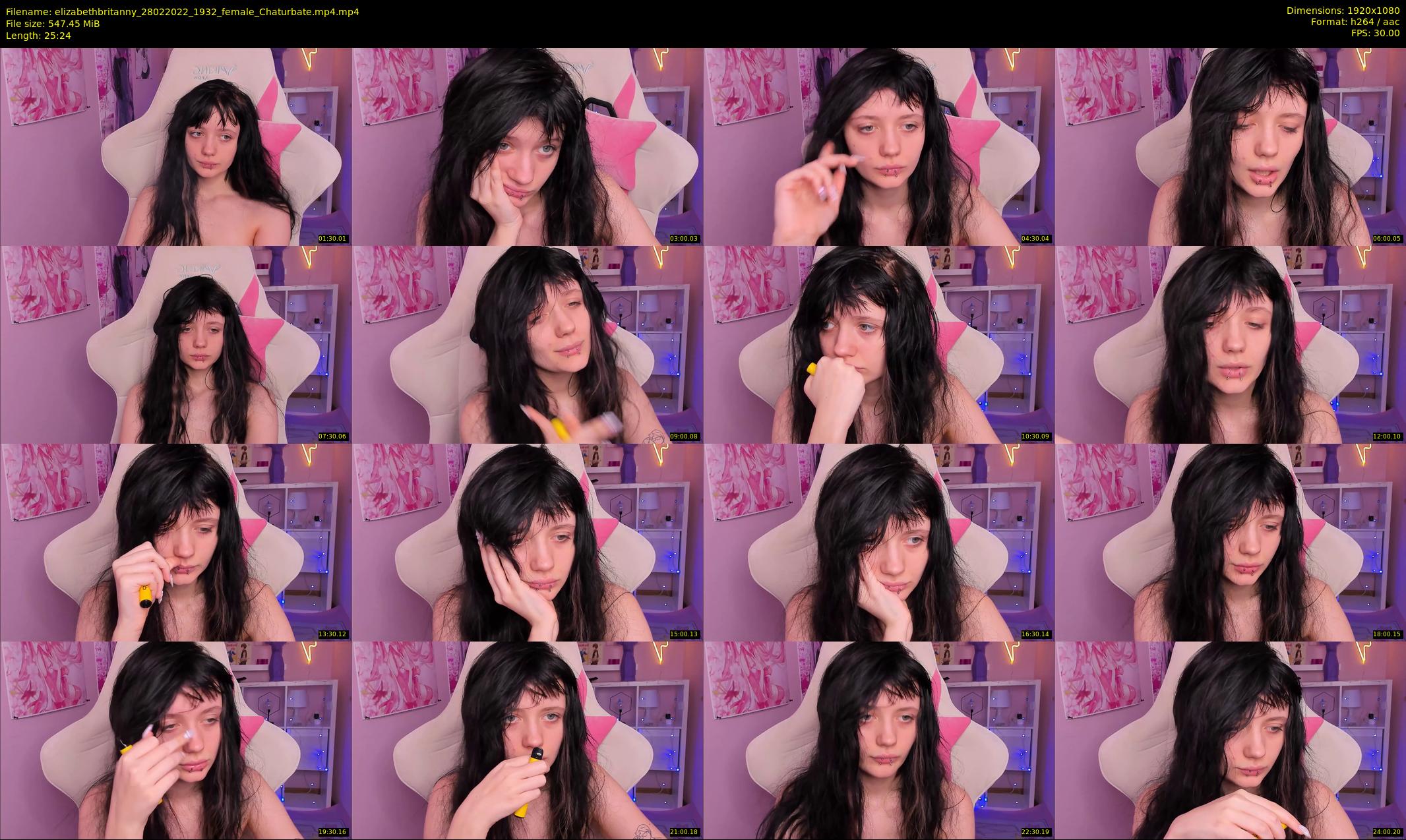 elizabethbritanny — 26 minute Chaturbate female cam show recording, 1080p, Feb 28, 2022