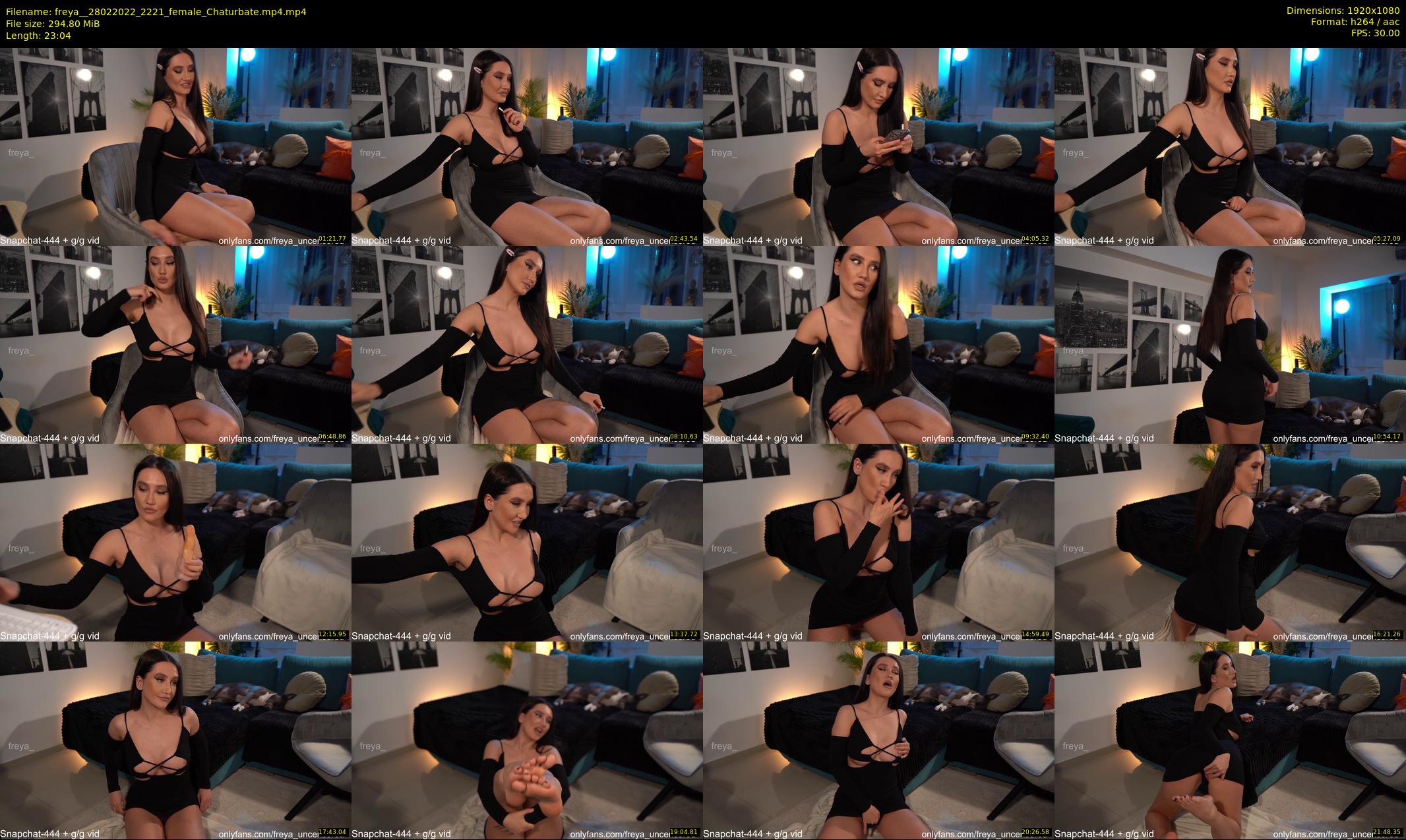 freya_ — 24 minute Chaturbate female cam show recording, 1080p, Feb 28, 2022