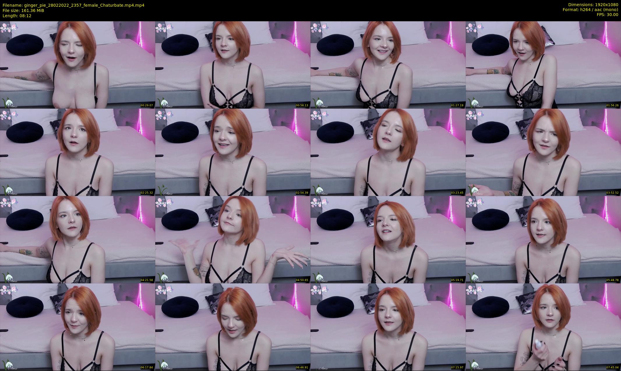 ginger_pie — 9 minute Chaturbate female cam show recording, 1080p, Feb 28, 2022