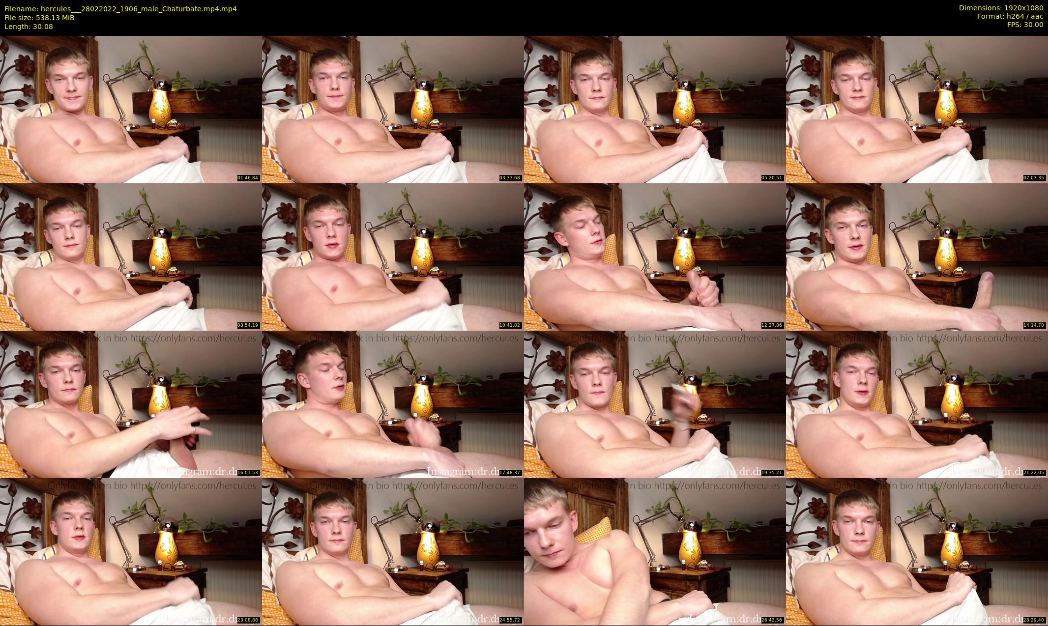 hercules__ — 31 minute Chaturbate male cam show recording, 1080p, Feb 28, 2022