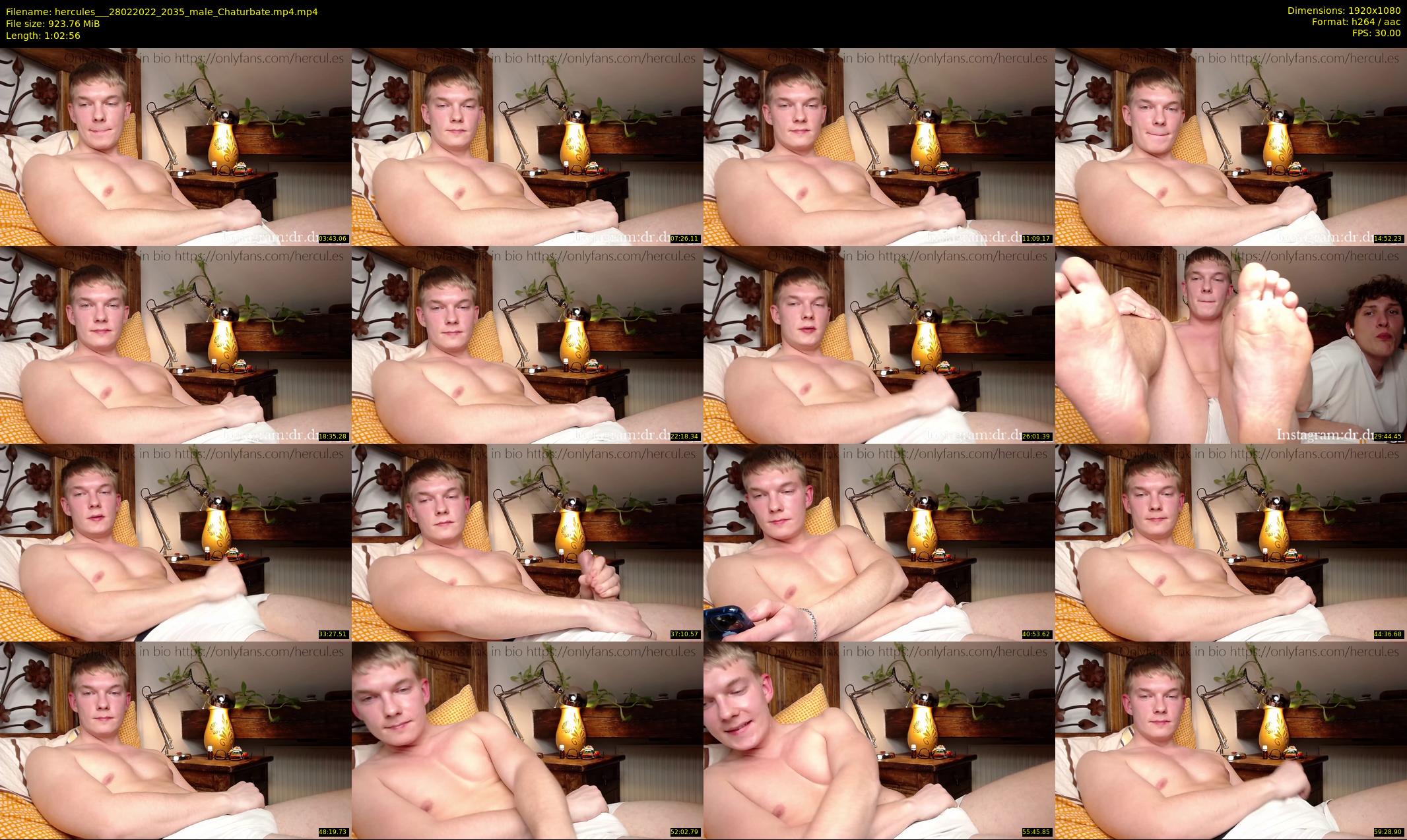 hercules__ — 63 minute Chaturbate male cam show recording, 1080p, Feb 28, 2022