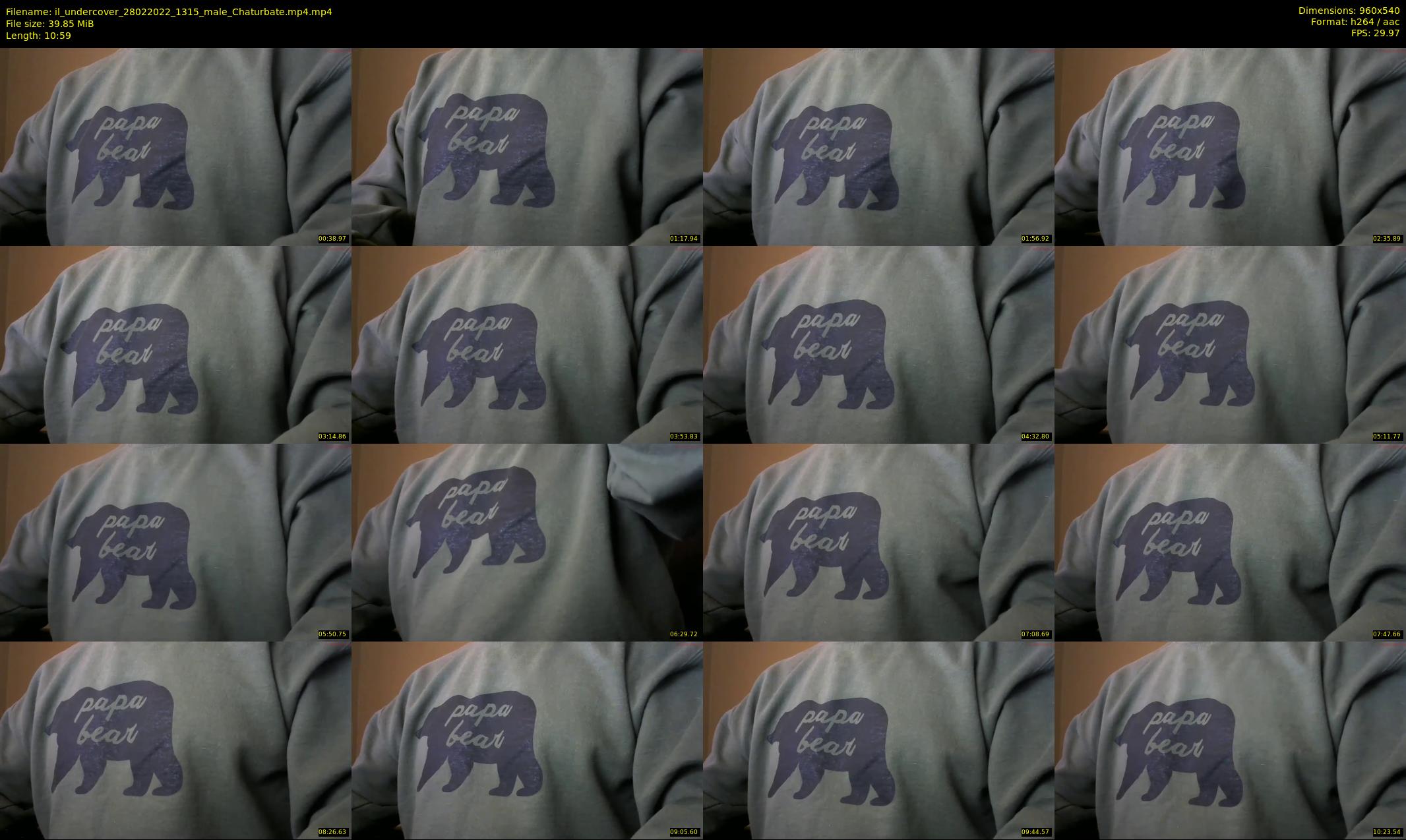 il_undercover — 11 minute Chaturbate male cam show recording, 480p, Feb 28, 2022