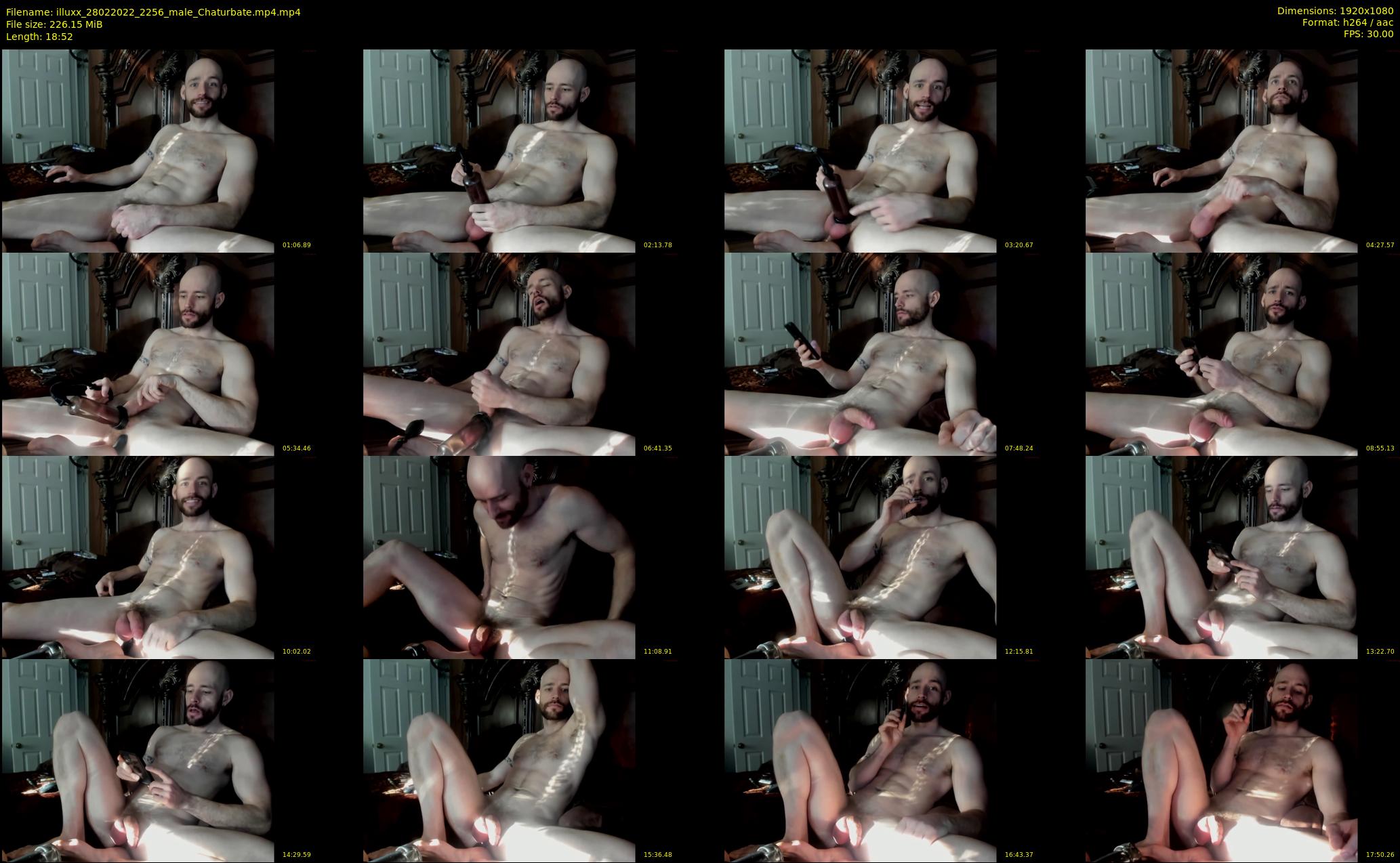 illuxx — 19 minute Chaturbate male cam show recording, 1080p, Feb 28, 2022
