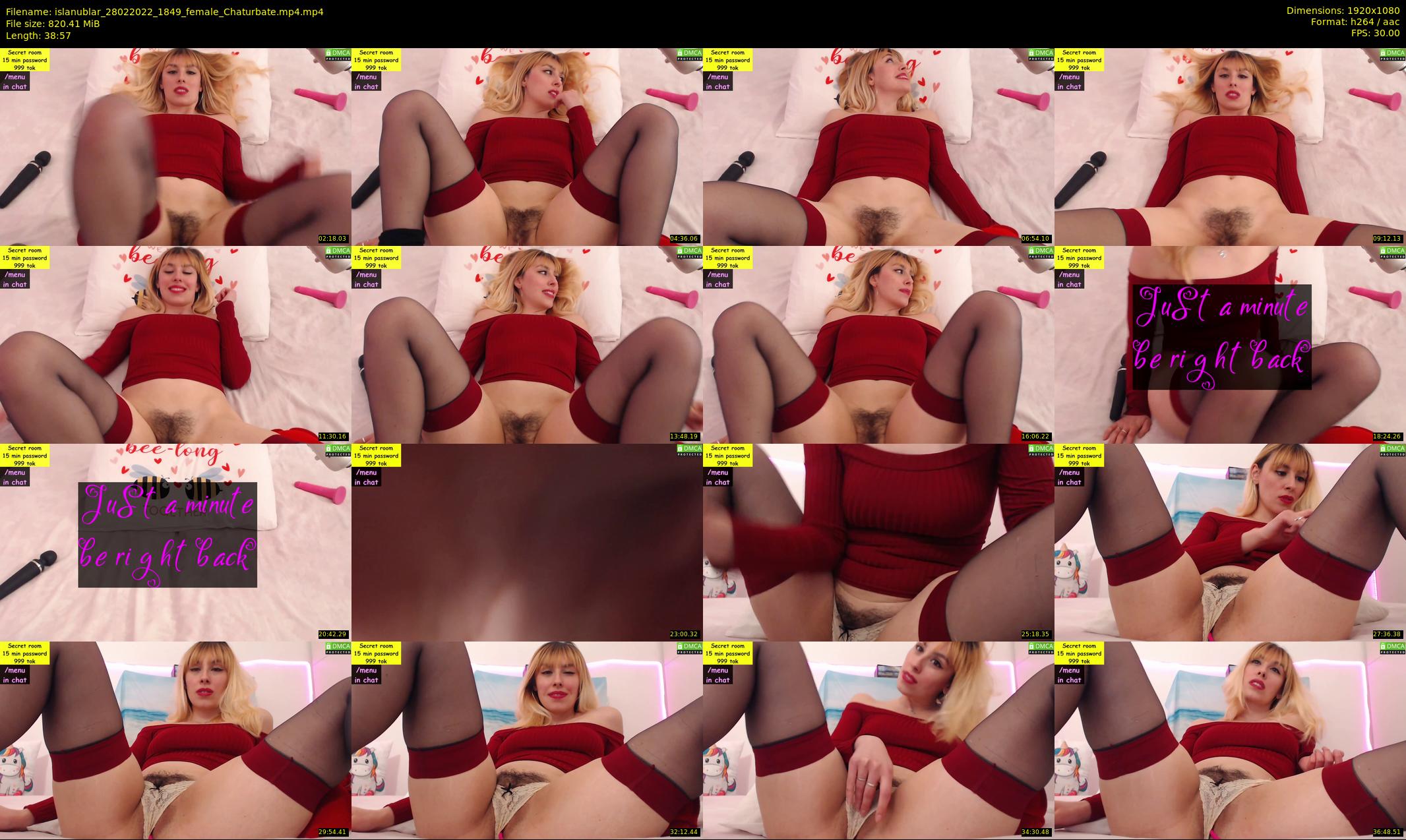 islanublar — 39 minute Chaturbate female cam show recording, 1080p, Feb 28, 2022