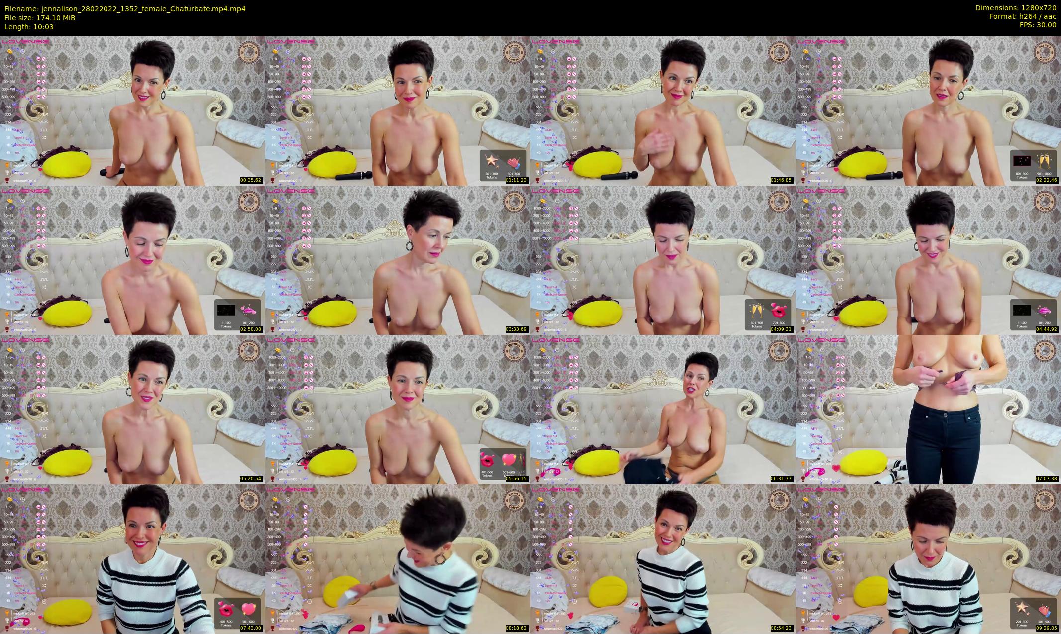 jennalison — 11 minute Chaturbate female cam show recording, 720p, Feb 28, 2022