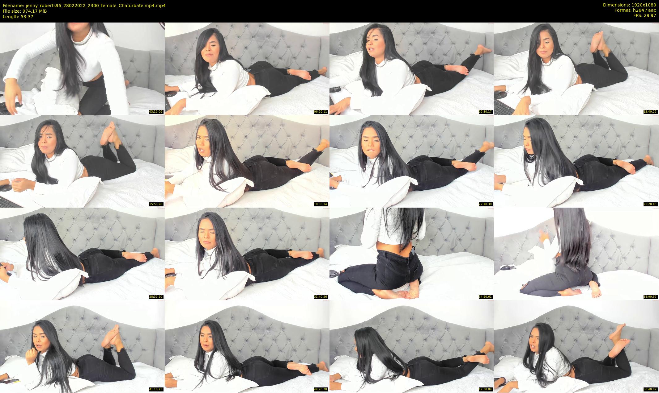 jenny_roberts96 — 54 minute Chaturbate female cam show recording, 1080p, Feb 28, 2022