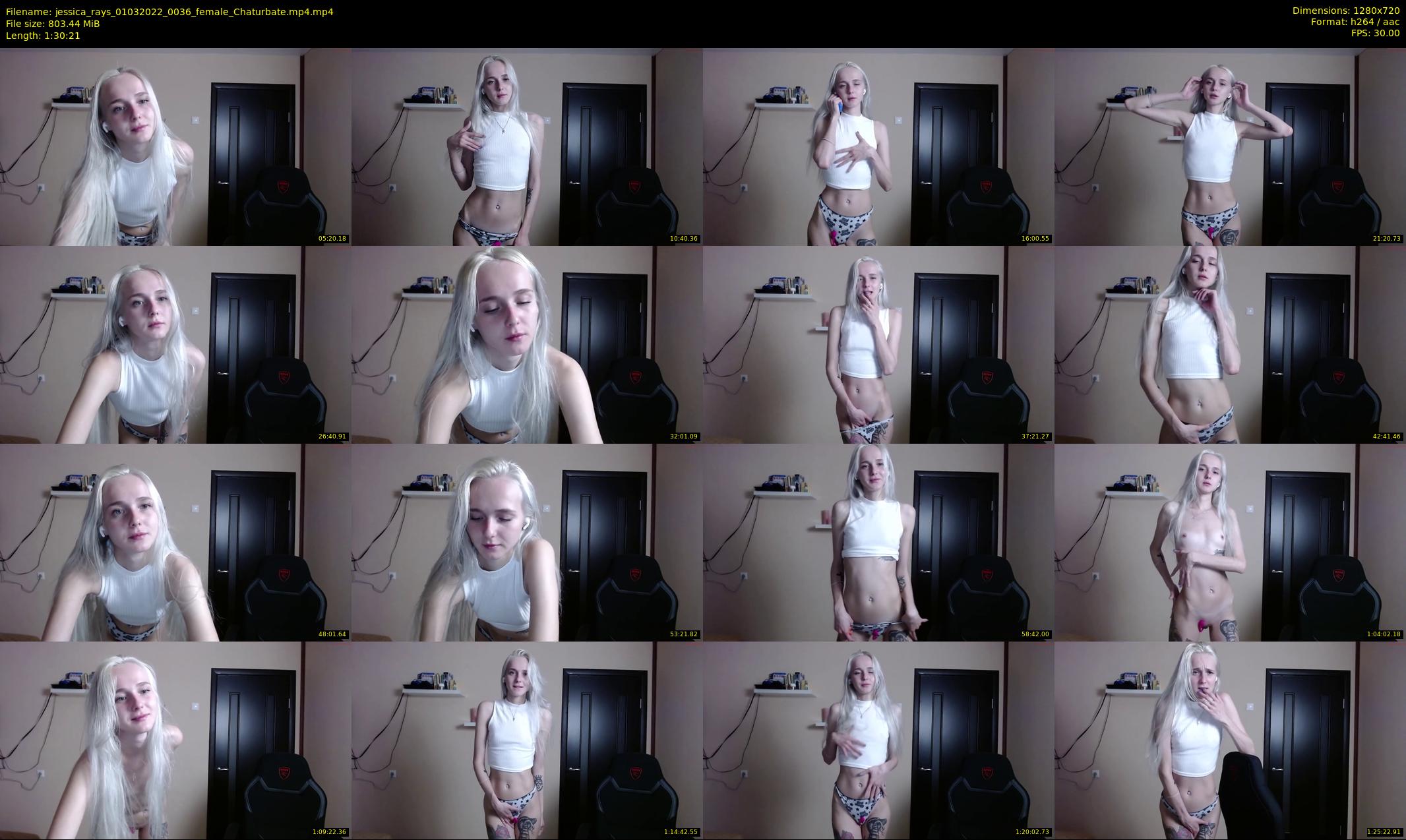 jessica_rays — 91 minute Chaturbate couple cam show recording, 720p, Mar 1, 2022