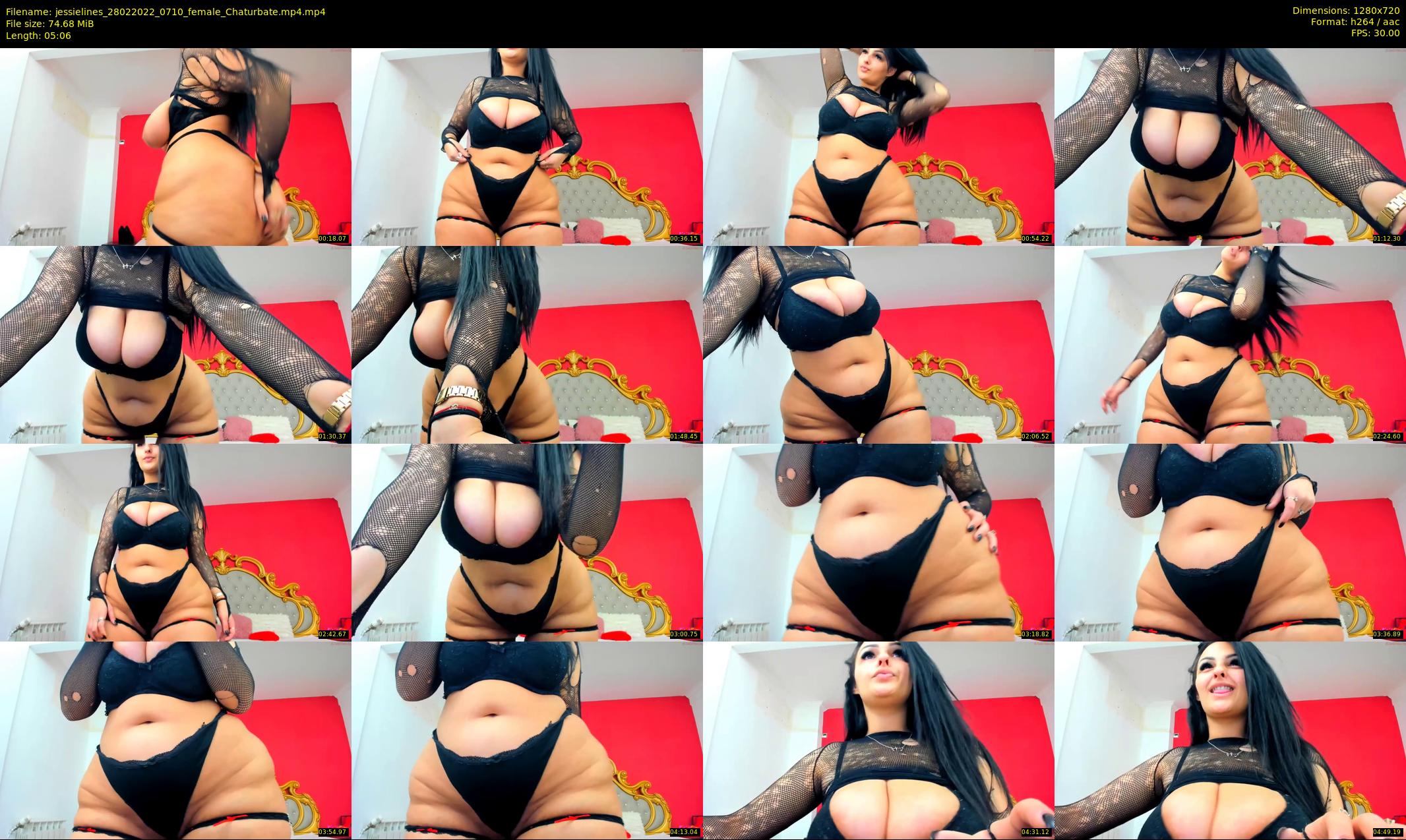 jessielines — 6 minute Chaturbate female cam show recording, 720p, Feb 28, 2022