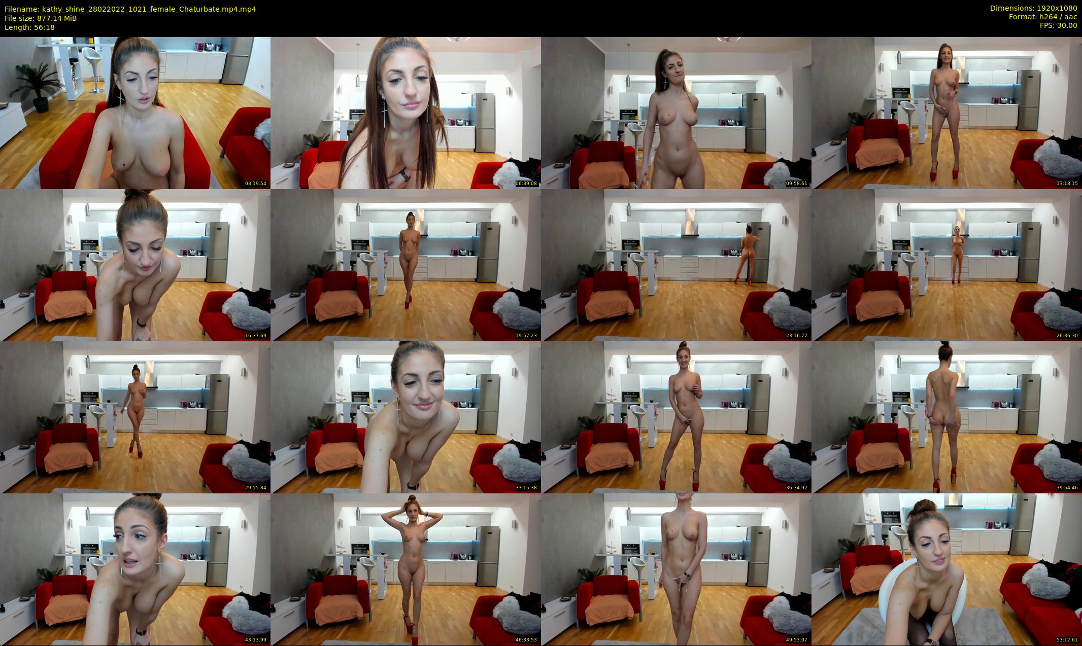 kathy_shine — 57 minute Chaturbate female cam show recording, 1080p, Feb 28, 2022