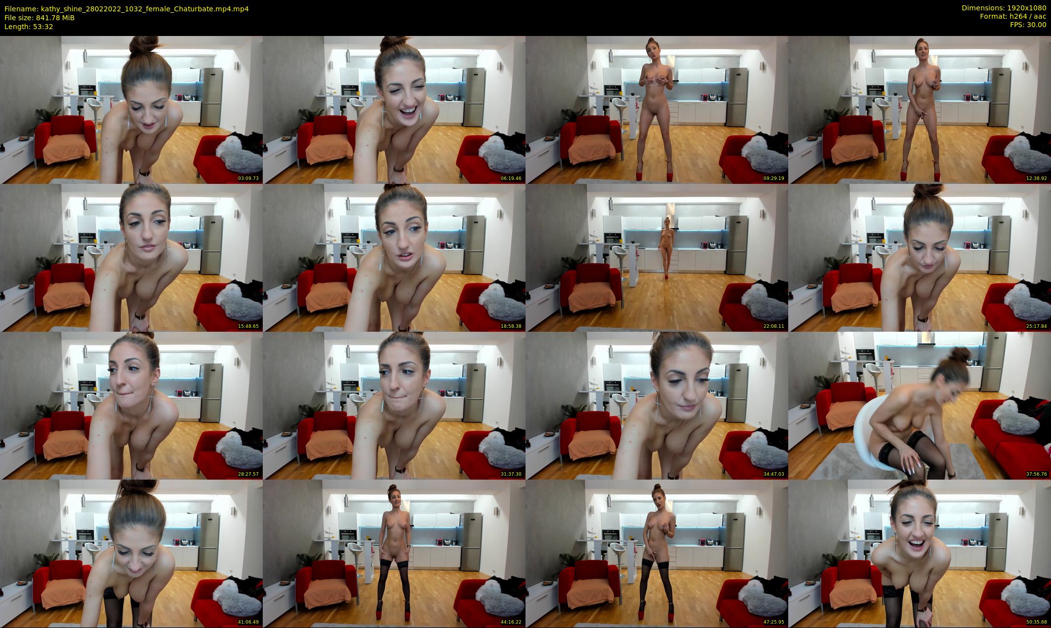 kathy_shine — 54 minute Chaturbate female cam show recording, 1080p, Feb 28, 2022