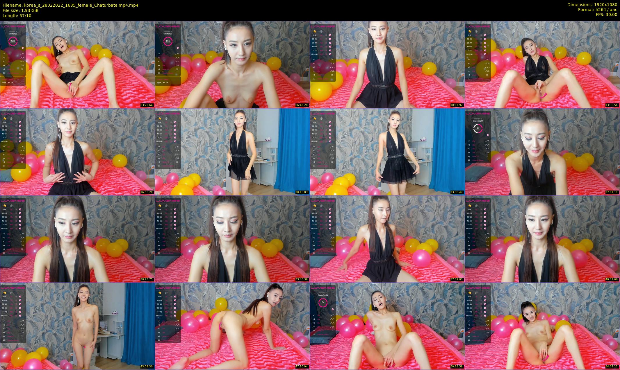 korea_s — 58 minute Chaturbate female cam show recording, 1080p, Feb 28, 2022