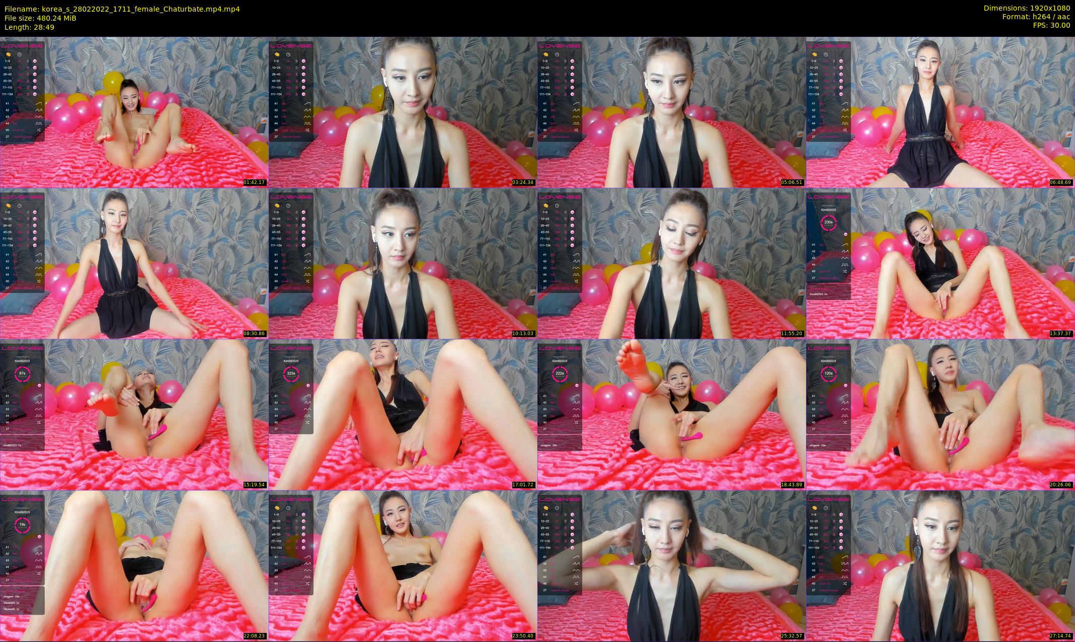 korea_s — 29 minute Chaturbate female cam show recording, 1080p, Feb 28, 2022