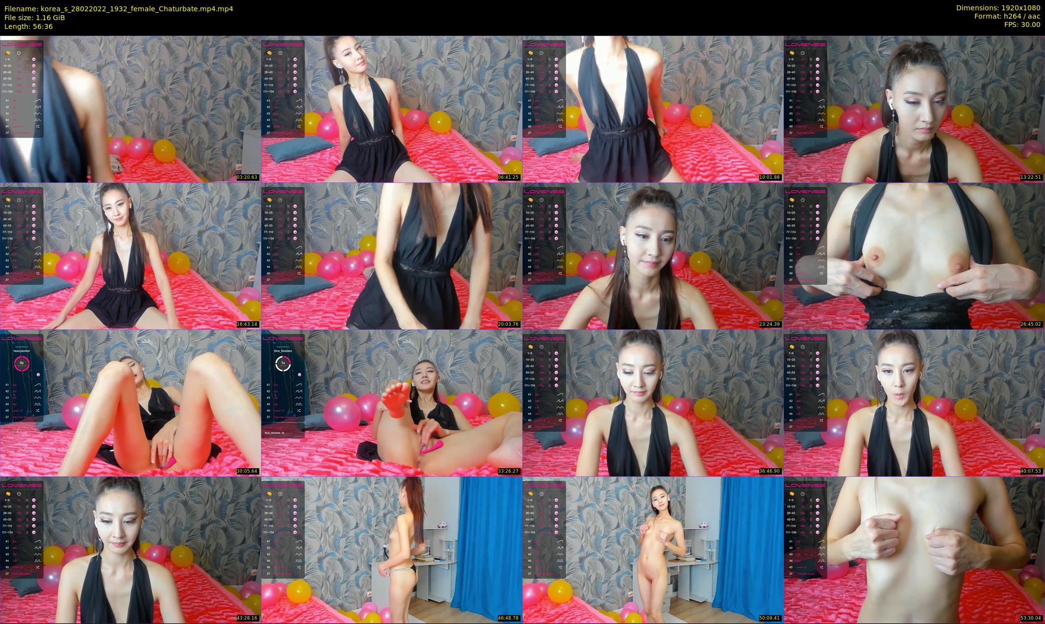 korea_s — 57 minute Chaturbate female cam show recording, 1080p, Feb 28, 2022