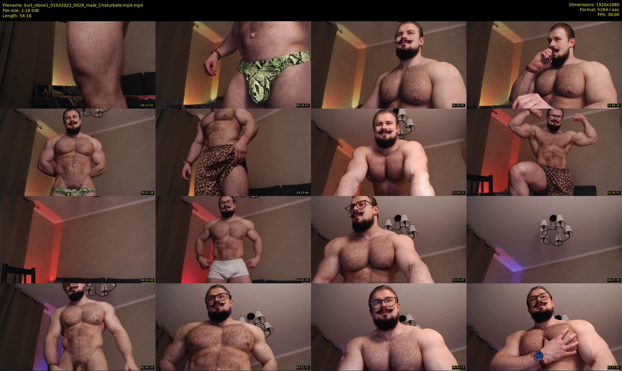 kurt_stone1 — 55 minute Chaturbate male cam show recording, 1080p, Mar 1, 2022