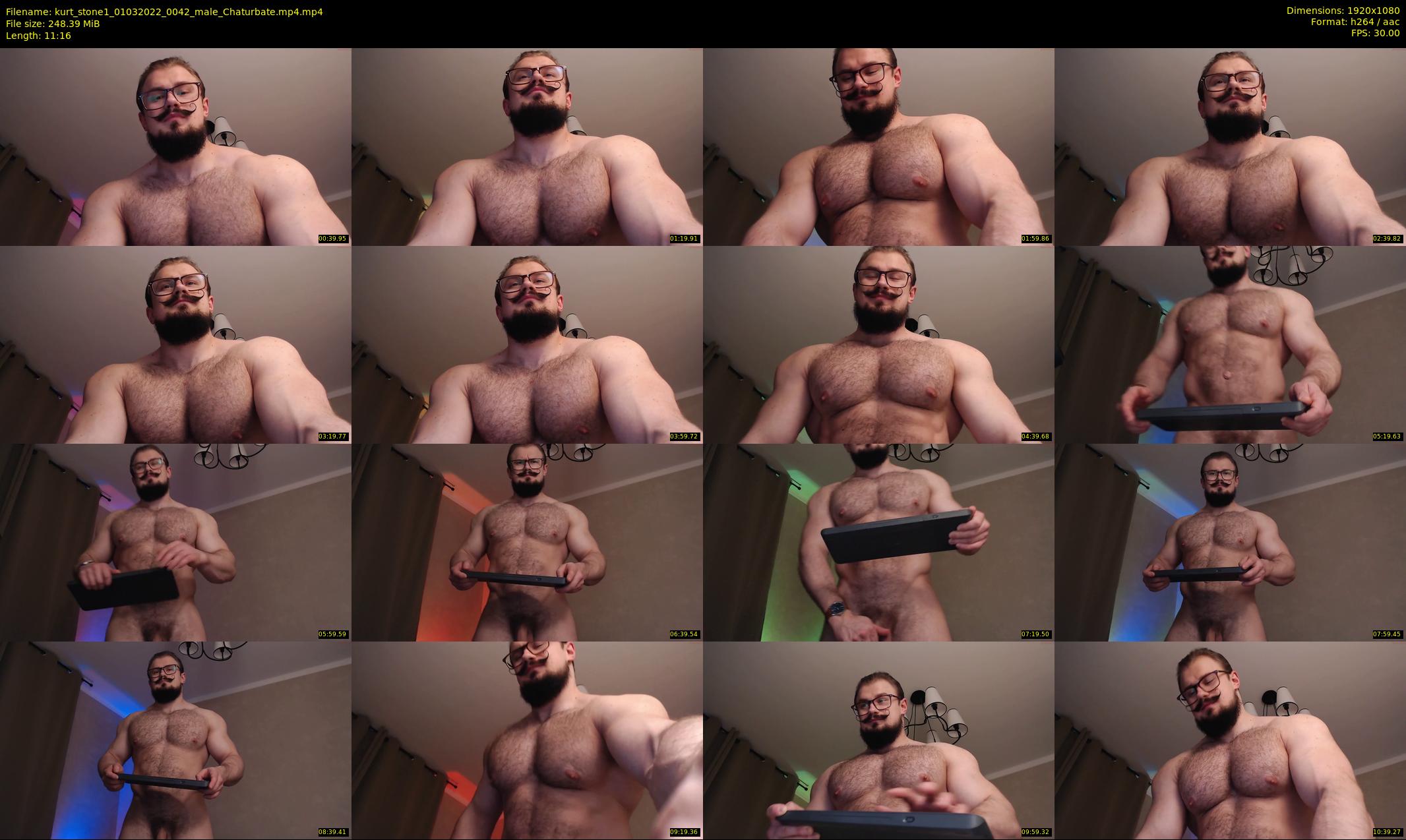 kurt_stone1 — 12 minute Chaturbate male cam show recording, 1080p, Mar 1, 2022