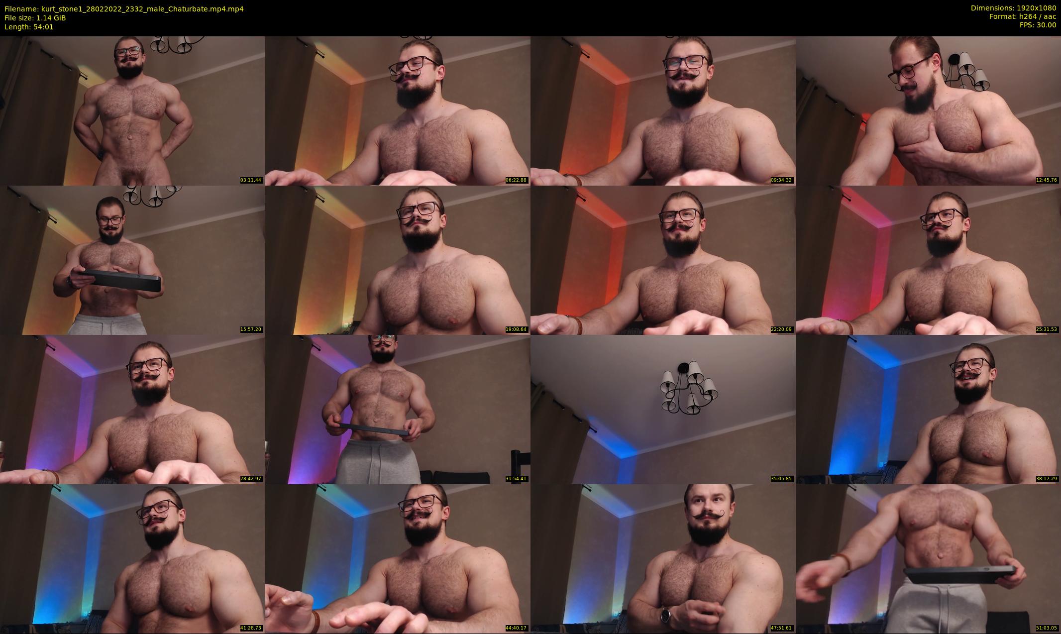 kurt_stone1 — 55 minute Chaturbate male cam show recording, 1080p, Feb 28, 2022