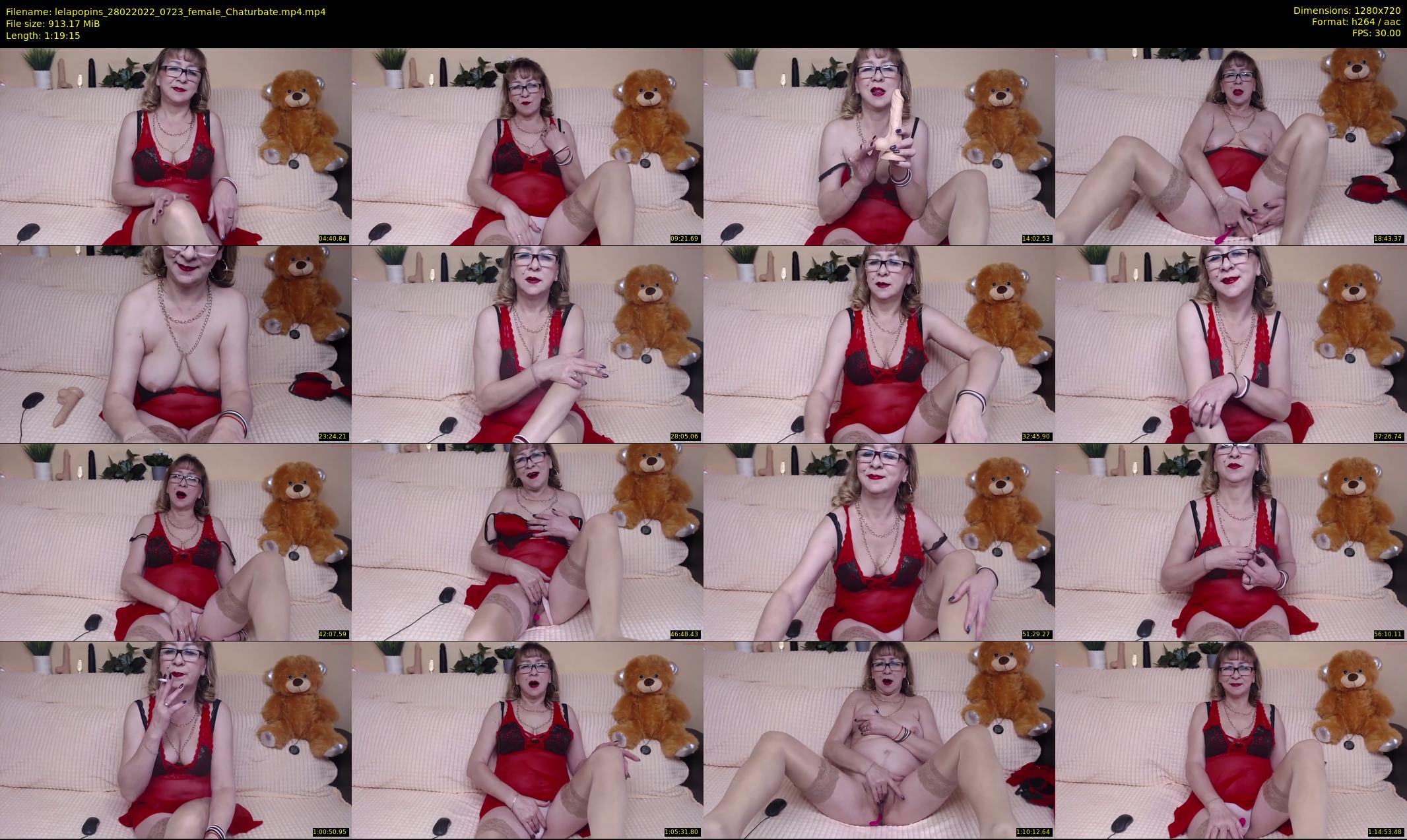 lelapopins — 80 minute Chaturbate female cam show recording, 720p, Feb 28, 2022