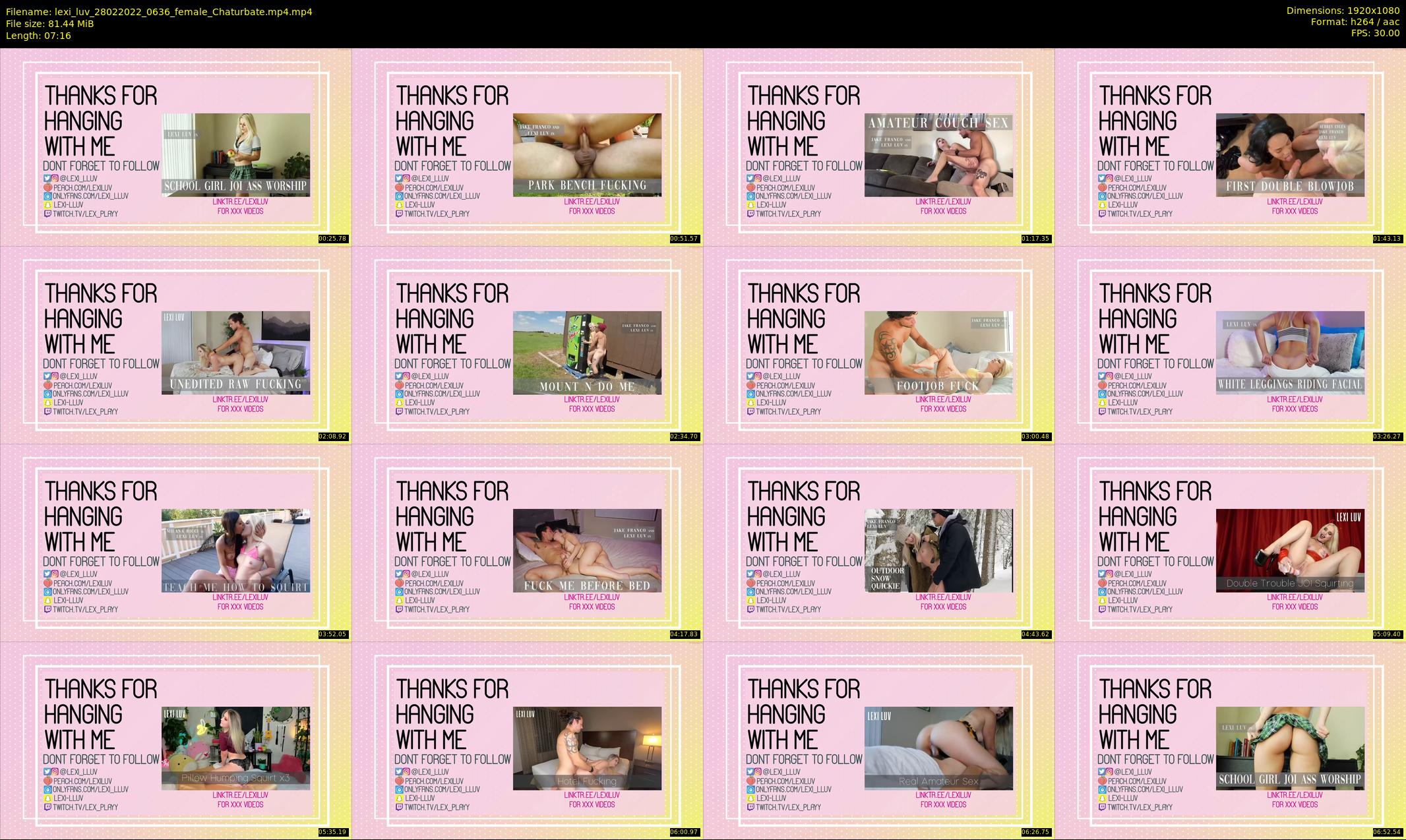lexi_luv — 8 minute Chaturbate female cam show recording, 1080p, Feb 28, 2022