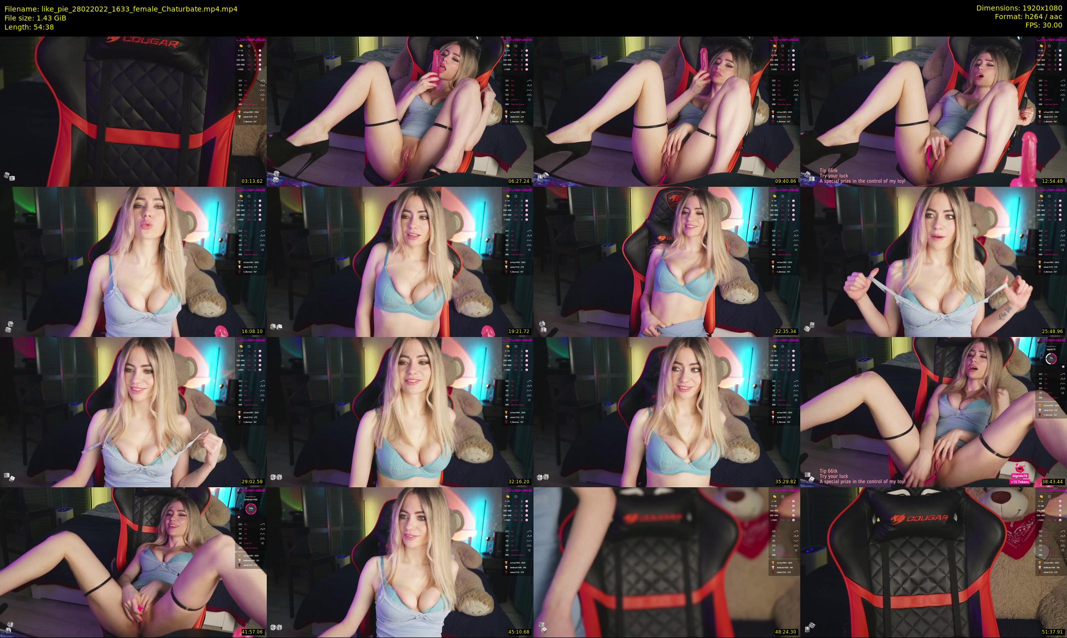 like_pie — 55 minute Chaturbate couple cam show recording, 1080p, Feb 28, 2022