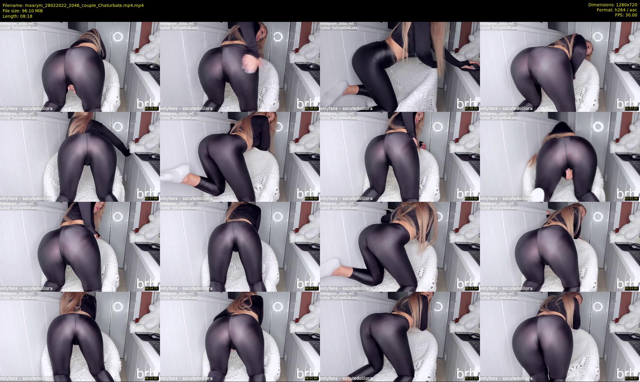 maarym — 9 minute Chaturbate couple cam show recording, 720p, Feb 28, 2022