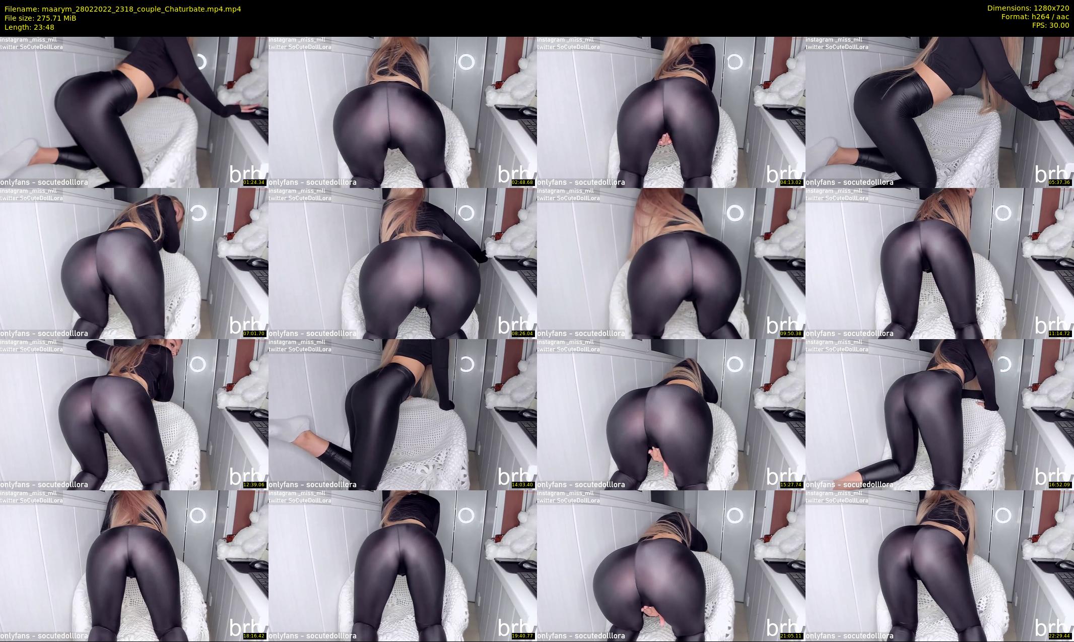 maarym — 24 minute Chaturbate couple cam show recording, 720p, Feb 28, 2022
