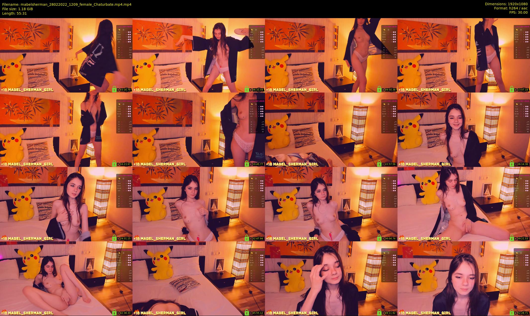 mabelsherman — 56 minute Chaturbate couple cam show recording, 1080p, Feb 28, 2022