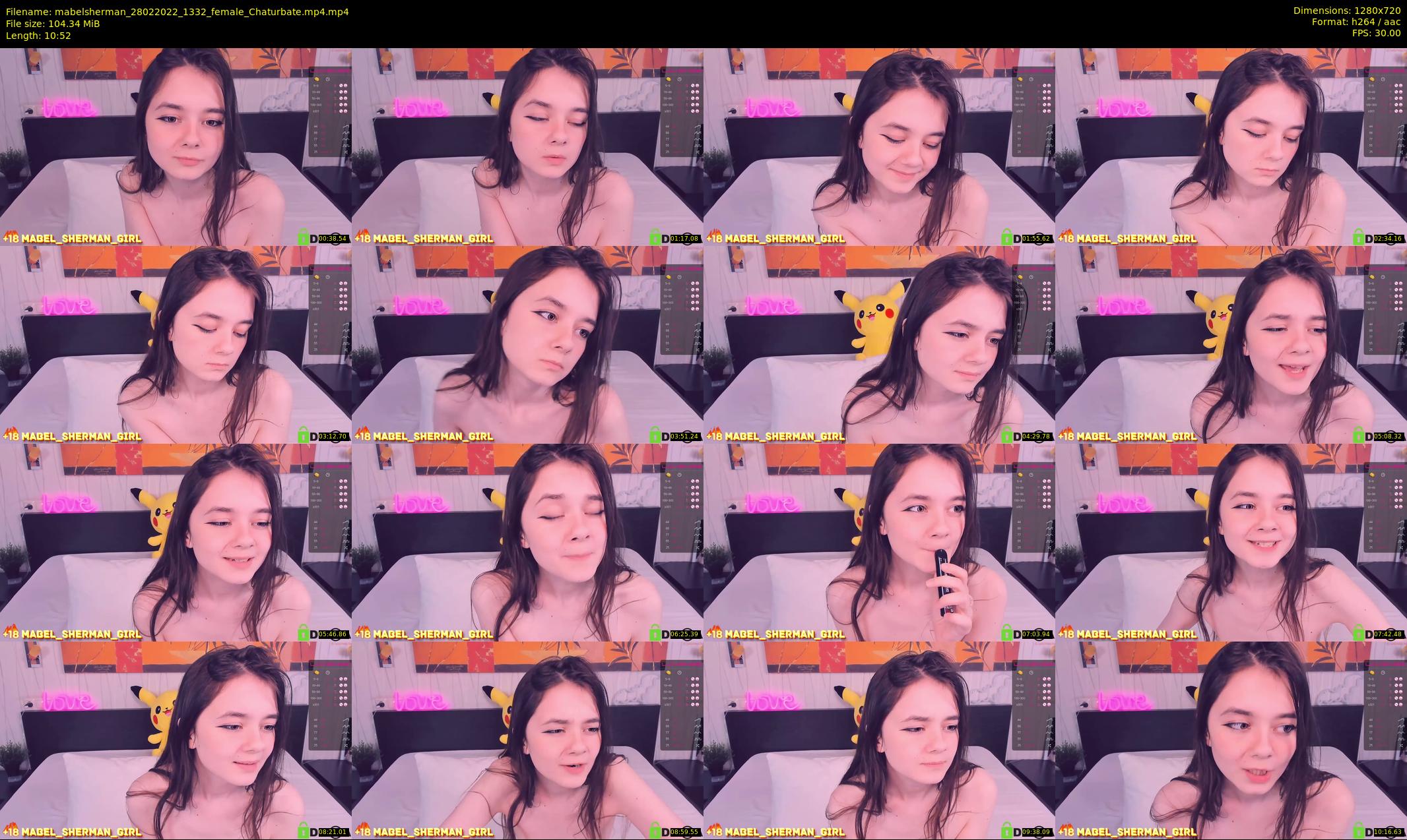 mabelsherman — 11 minute Chaturbate couple cam show recording, 720p, Feb 28, 2022