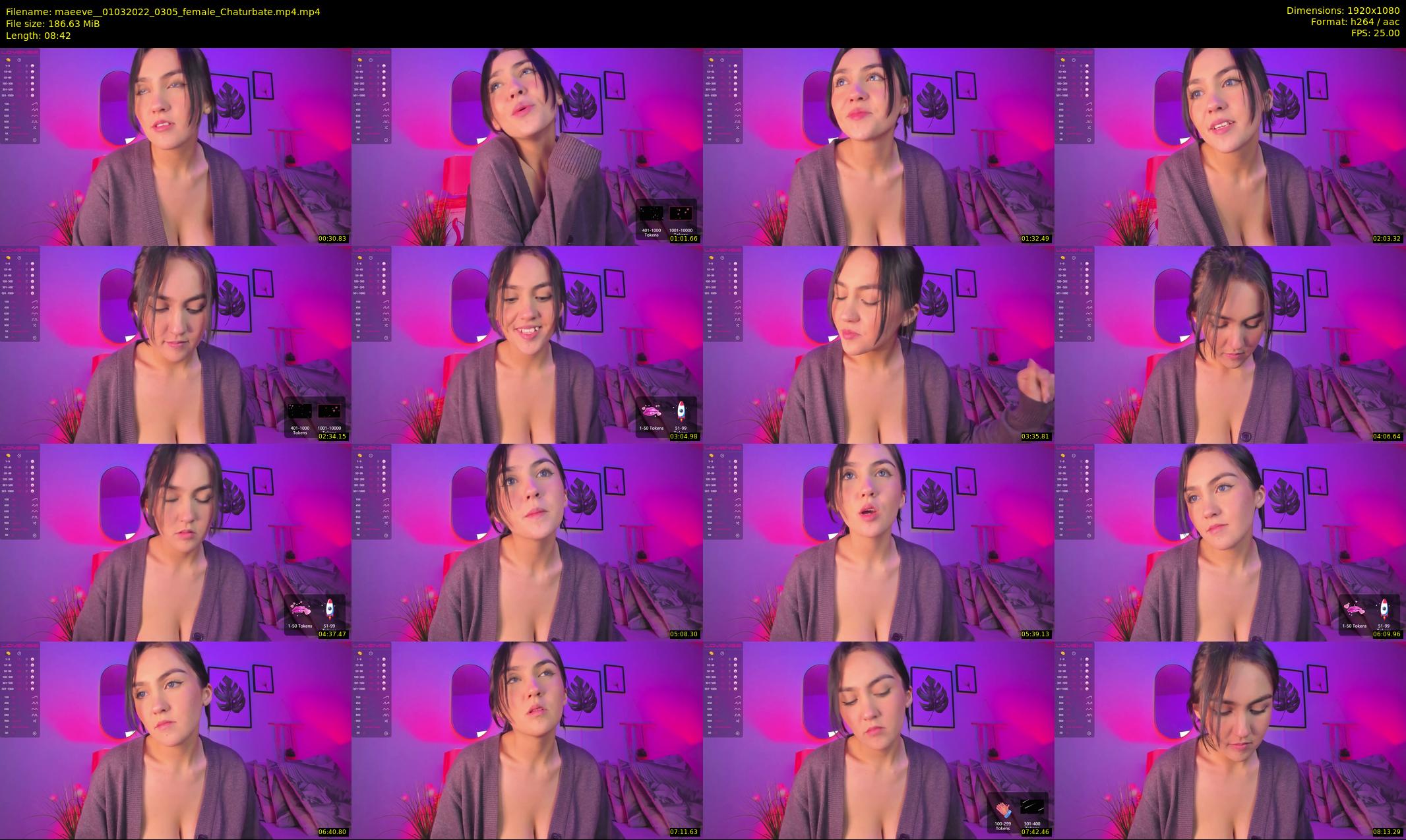 maeeve_ — 9 minute Chaturbate female cam show recording, 1080p, Mar 1, 2022