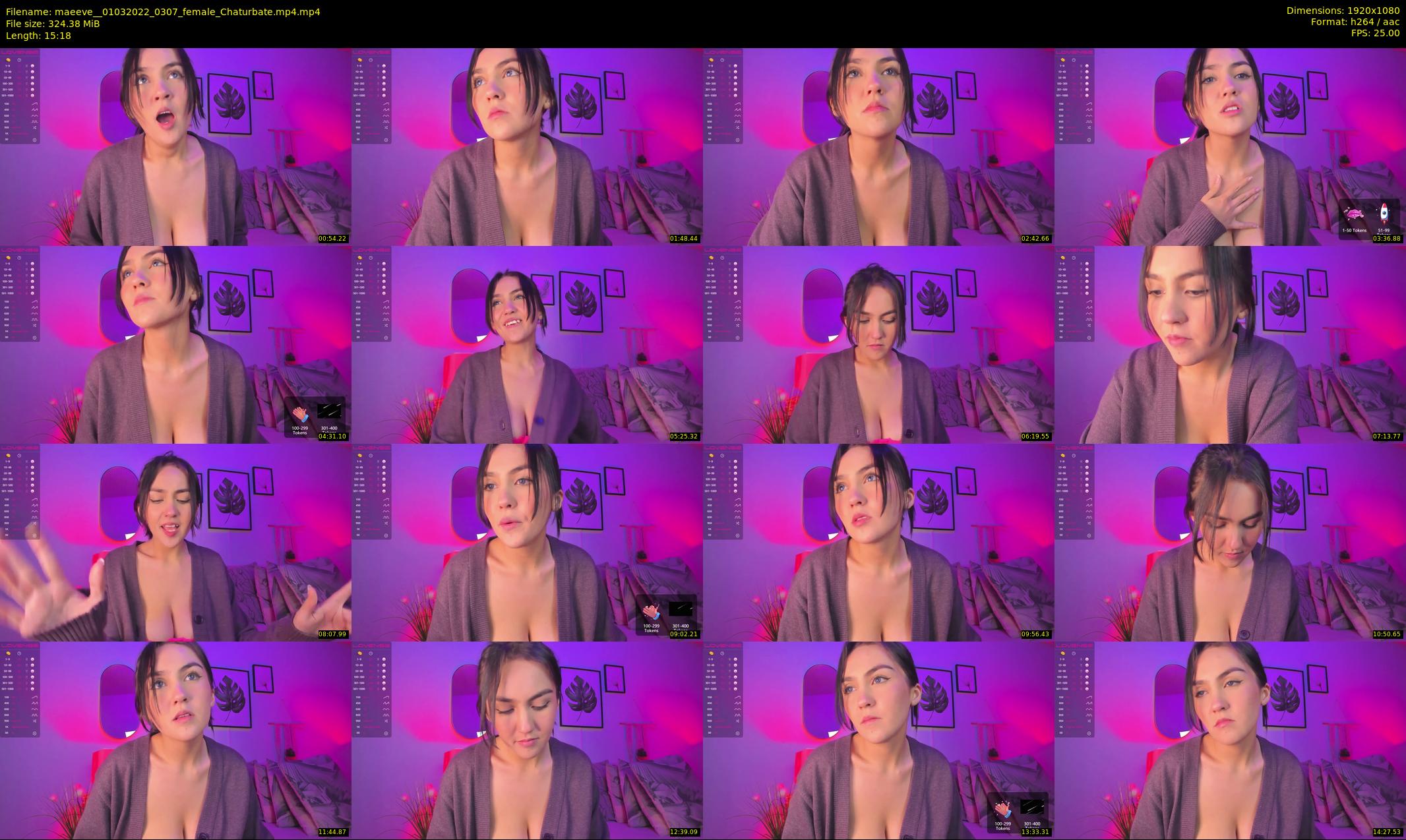 maeeve_ — 16 minute Chaturbate female cam show recording, 1080p, Mar 1, 2022