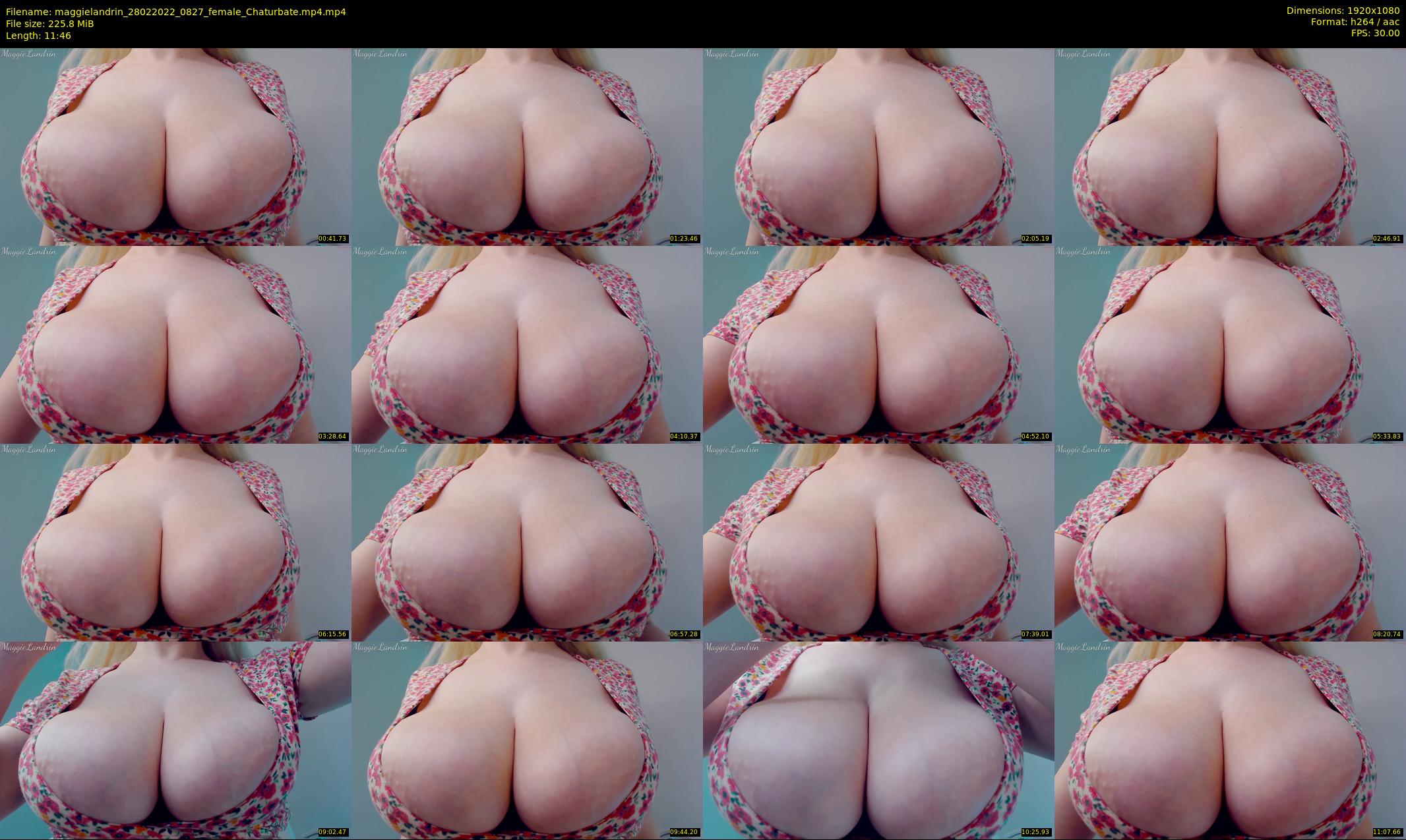 maggielandrin — 12 minute Chaturbate female cam show recording, 1080p, Feb 28, 2022