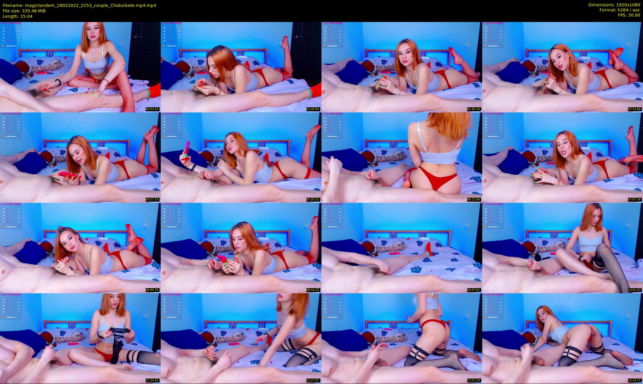 magictandem — 16 minute Chaturbate couple cam show recording, 1080p, Feb 28, 2022