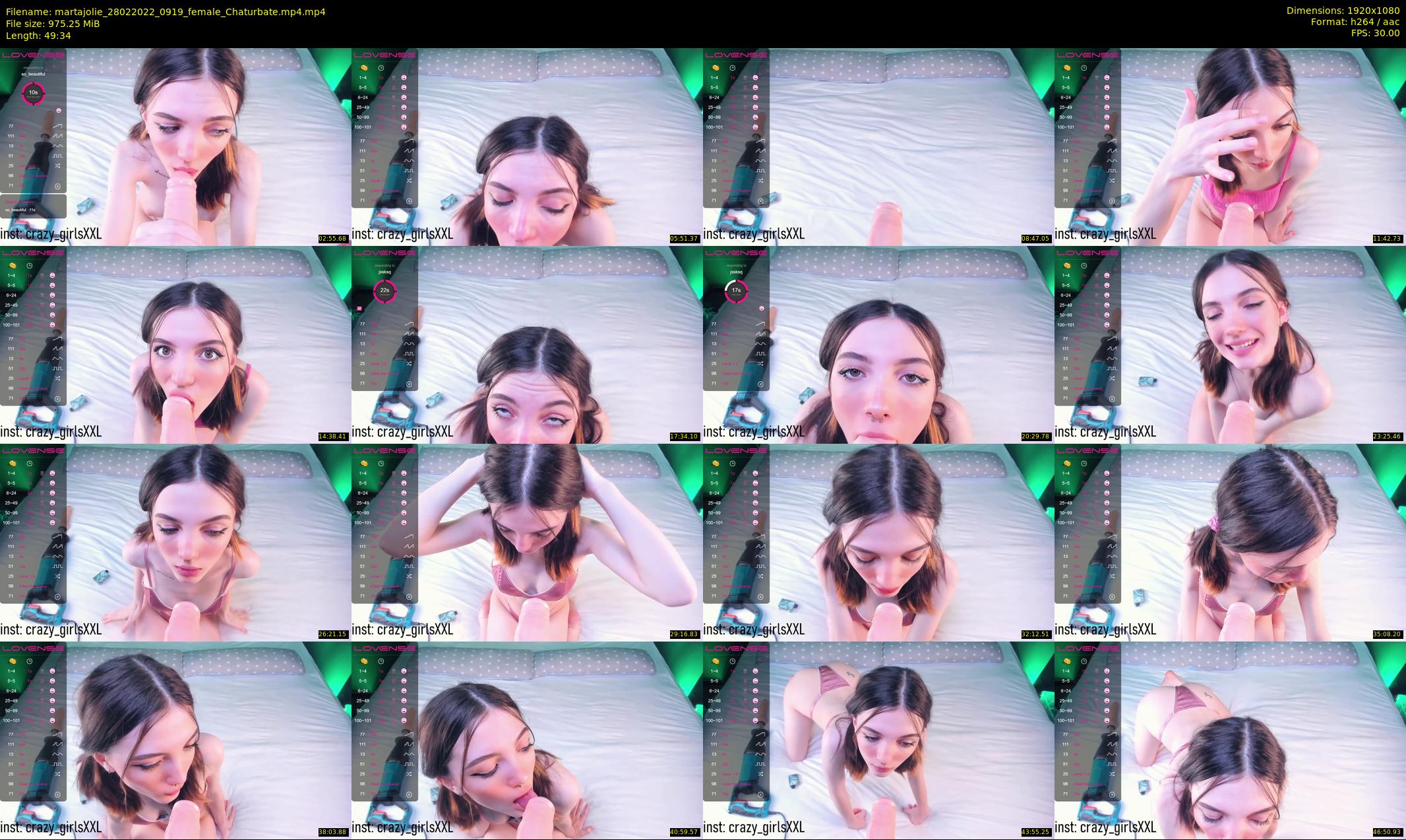 martajolie — 50 minute Chaturbate female cam show recording, 1080p, Feb 28, 2022