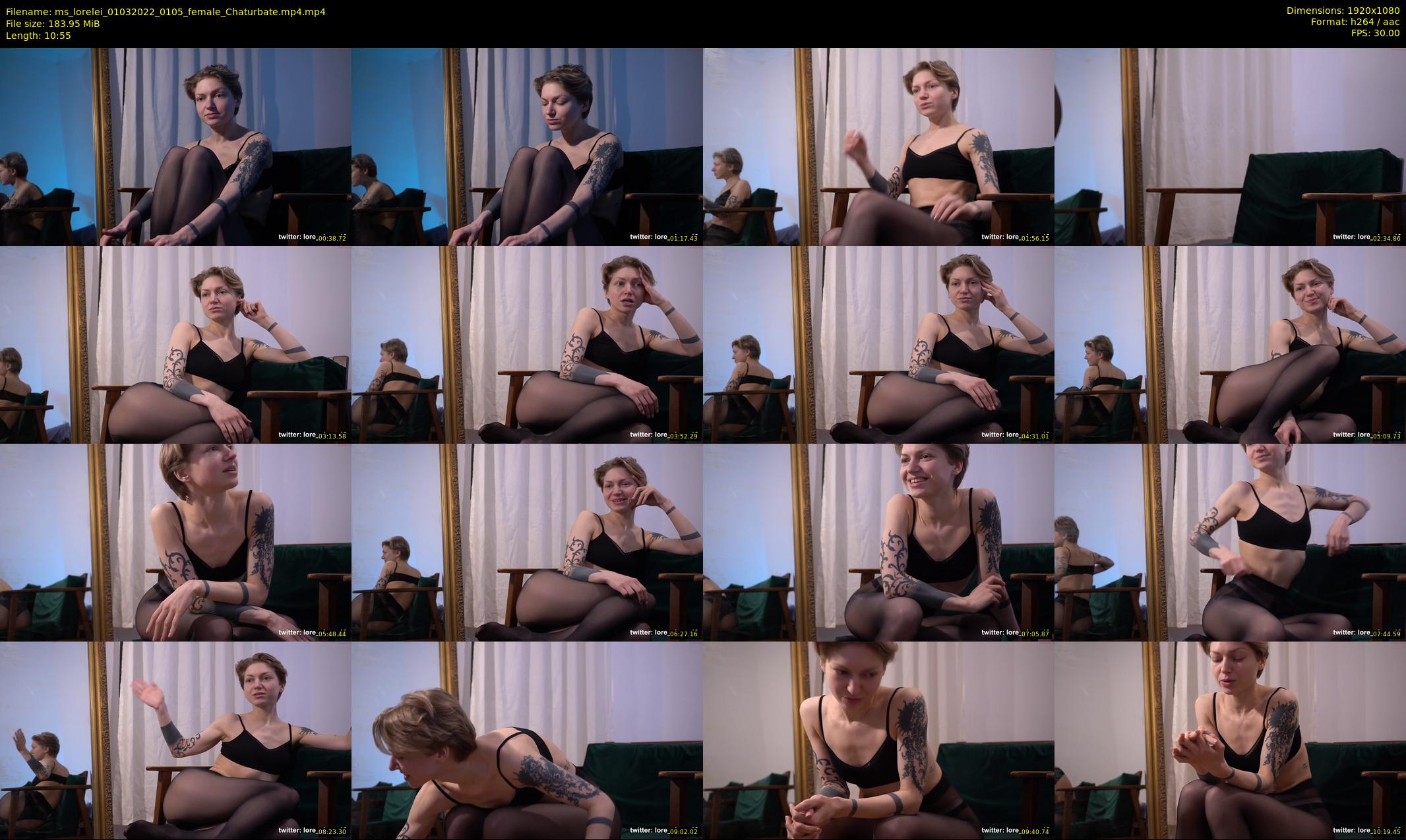 ms_lorelei — 11 minute Chaturbate female cam show recording, 1080p, Mar 1, 2022