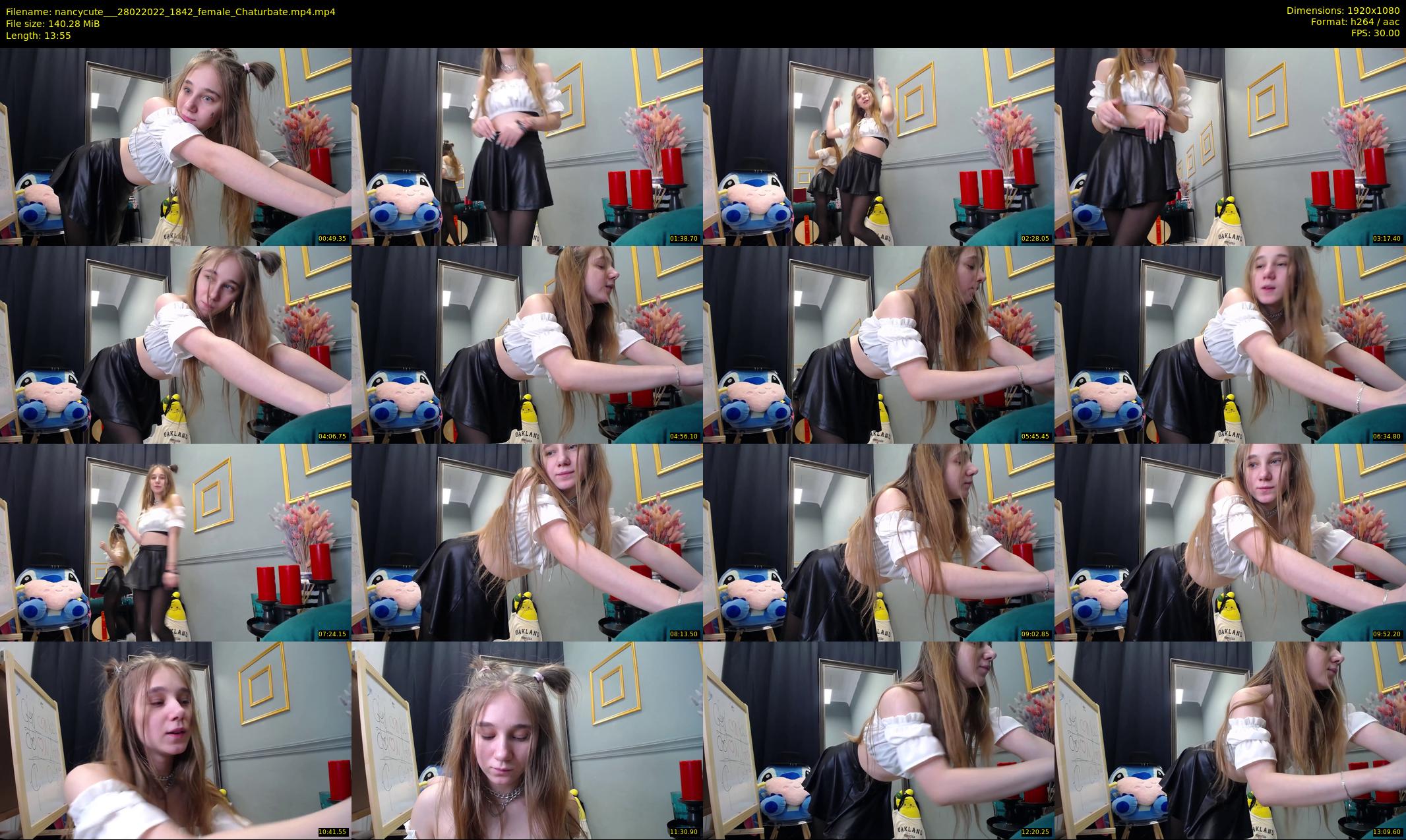 nancycute__ — 14 minute Chaturbate female cam show recording, 1080p, Feb 28, 2022