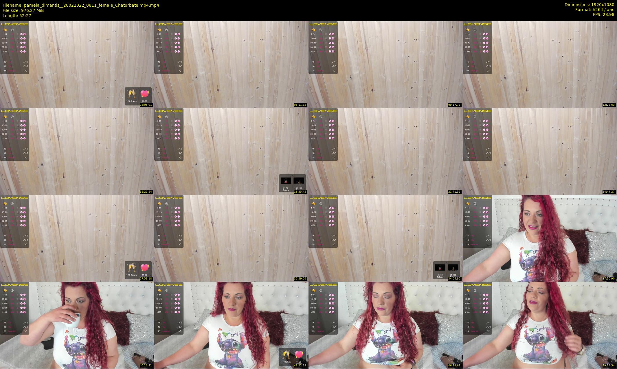 pamela_dimantis_ — 53 minute Chaturbate female cam show recording, 1080p, Feb 28, 2022