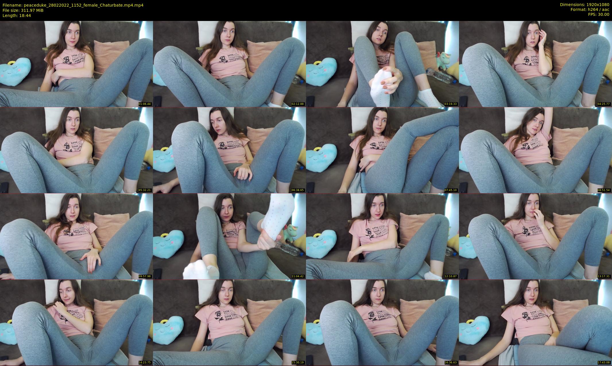 peaceduke — 19 minute Chaturbate female cam show recording, 1080p, Feb 28, 2022