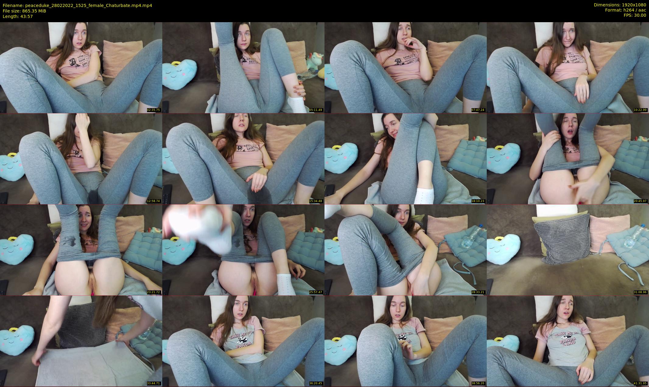 peaceduke — 44 minute Chaturbate female cam show recording, 1080p, Feb 28, 2022