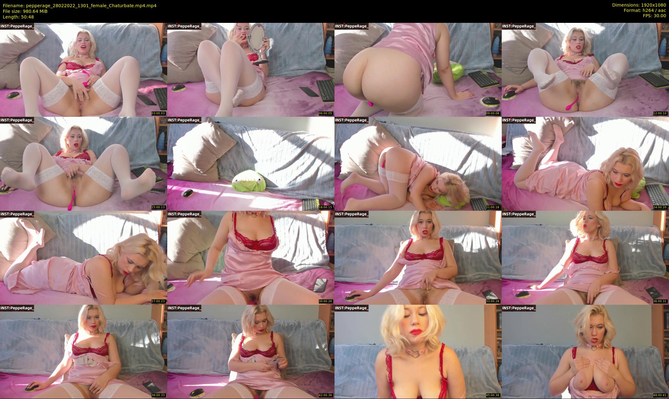 pepperage — 51 minute Chaturbate female cam show recording, 1080p, Feb 28, 2022