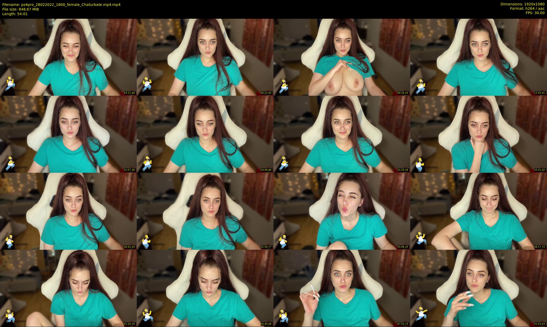 ps4pro — 55 minute Chaturbate female cam show recording, 1080p, Feb 28, 2022