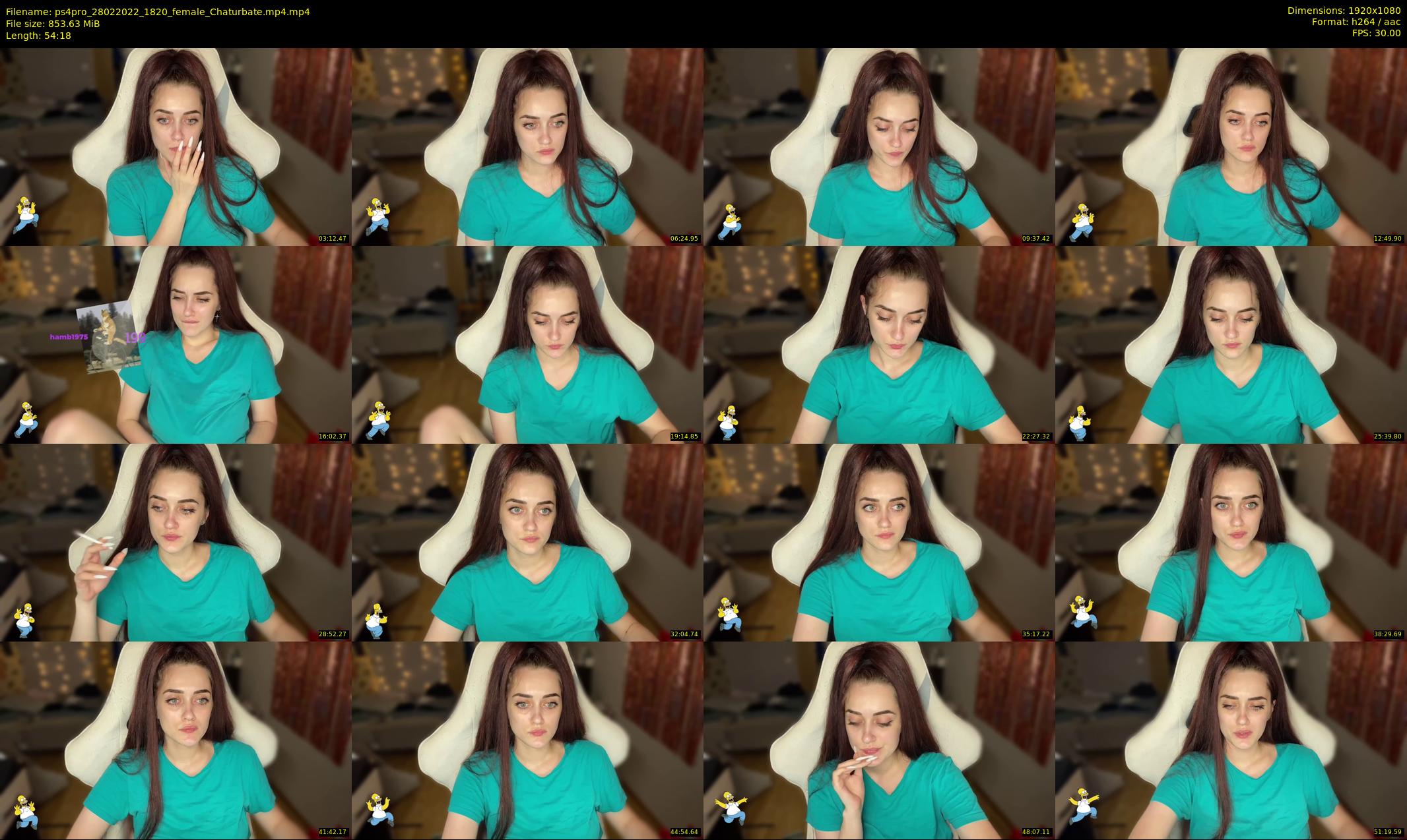 ps4pro — 55 minute Chaturbate female cam show recording, 1080p, Feb 28, 2022