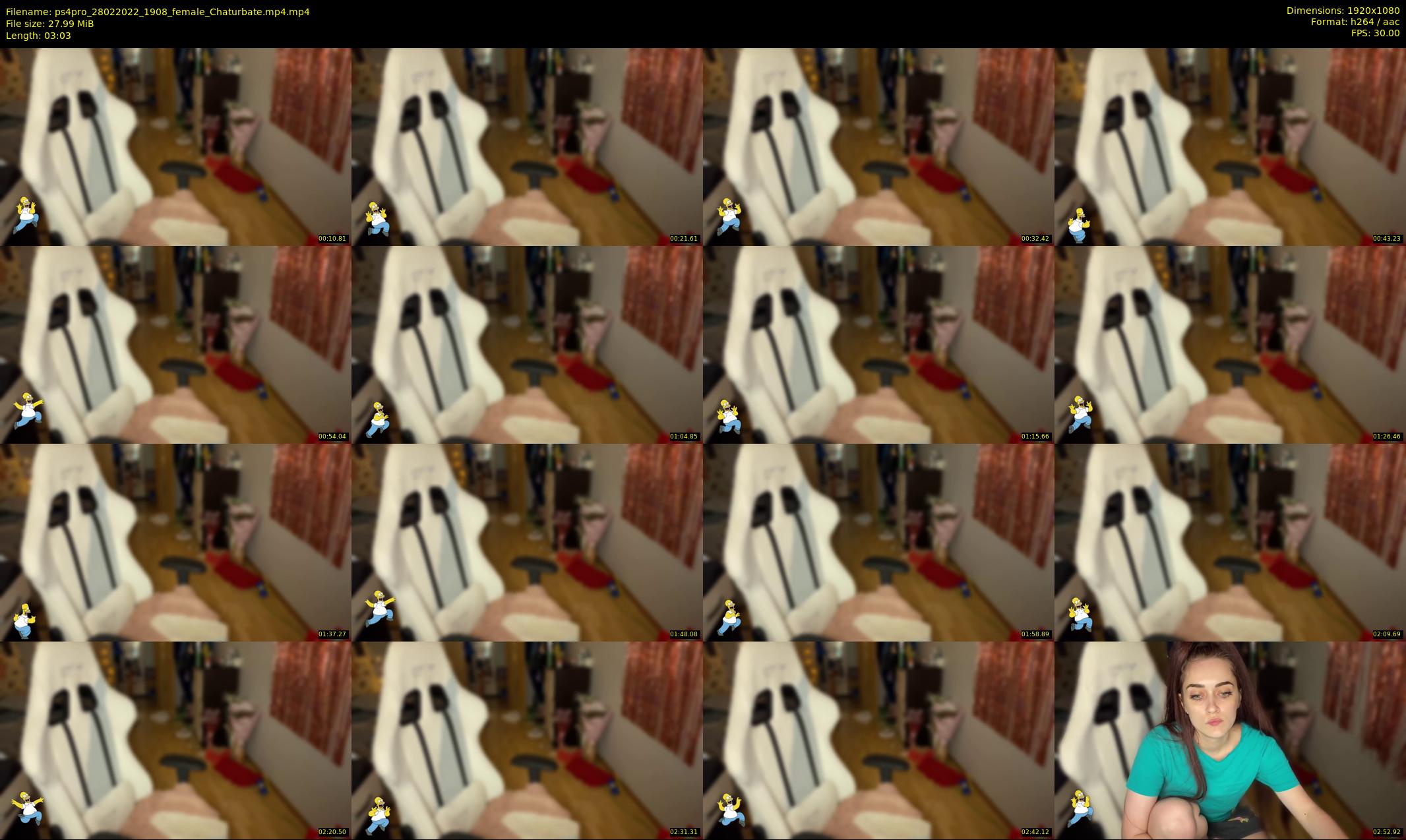 ps4pro — 4 minute Chaturbate female cam show recording, 1080p, Feb 28, 2022
