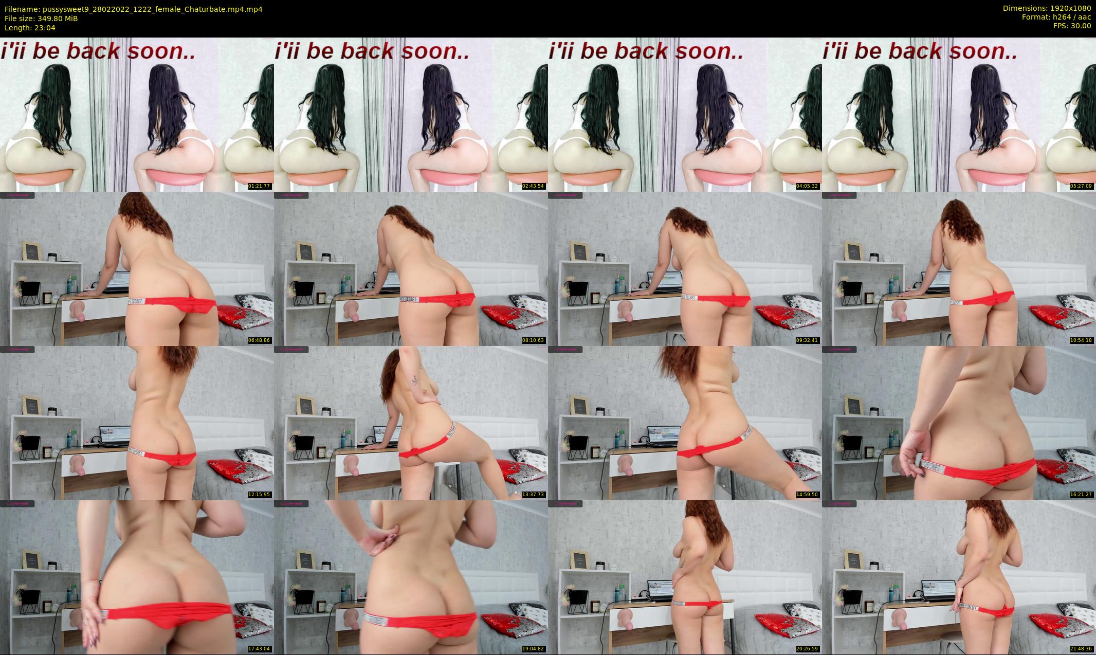 pussysweet9 — 24 minute Chaturbate female cam show recording, 1080p, Feb 28, 2022