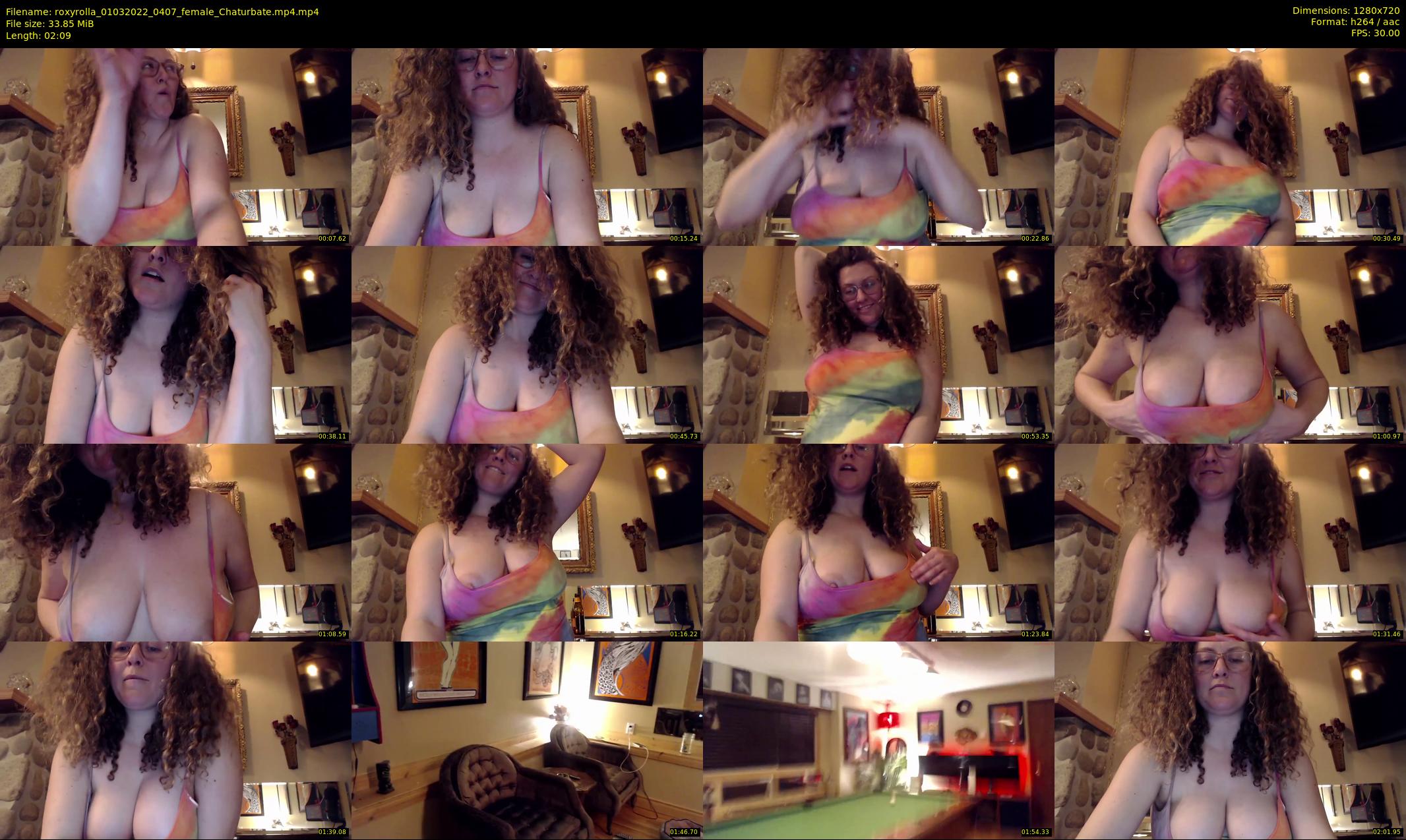 roxyrolla — 3 minute Chaturbate female cam show recording, 720p, Mar 1, 2022