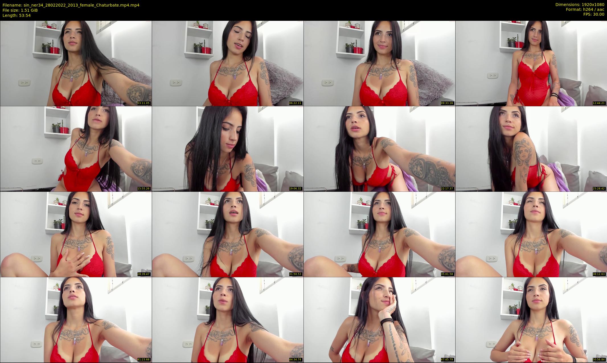 sin_ner34 — 54 minute Chaturbate female cam show recording, 1080p, Feb 28, 2022